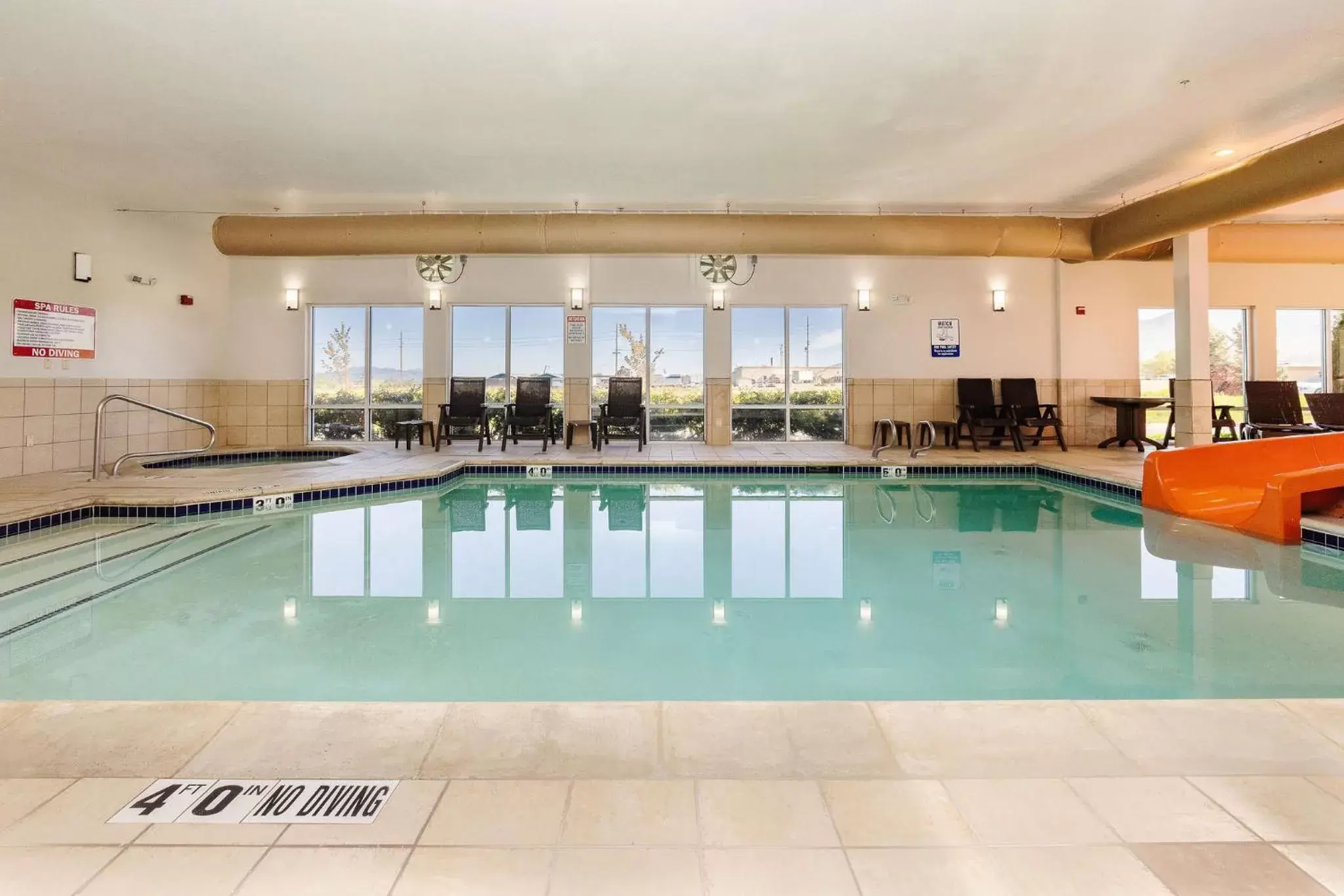 Swimming Pool in Comfort Inn & Suites Logan Near University