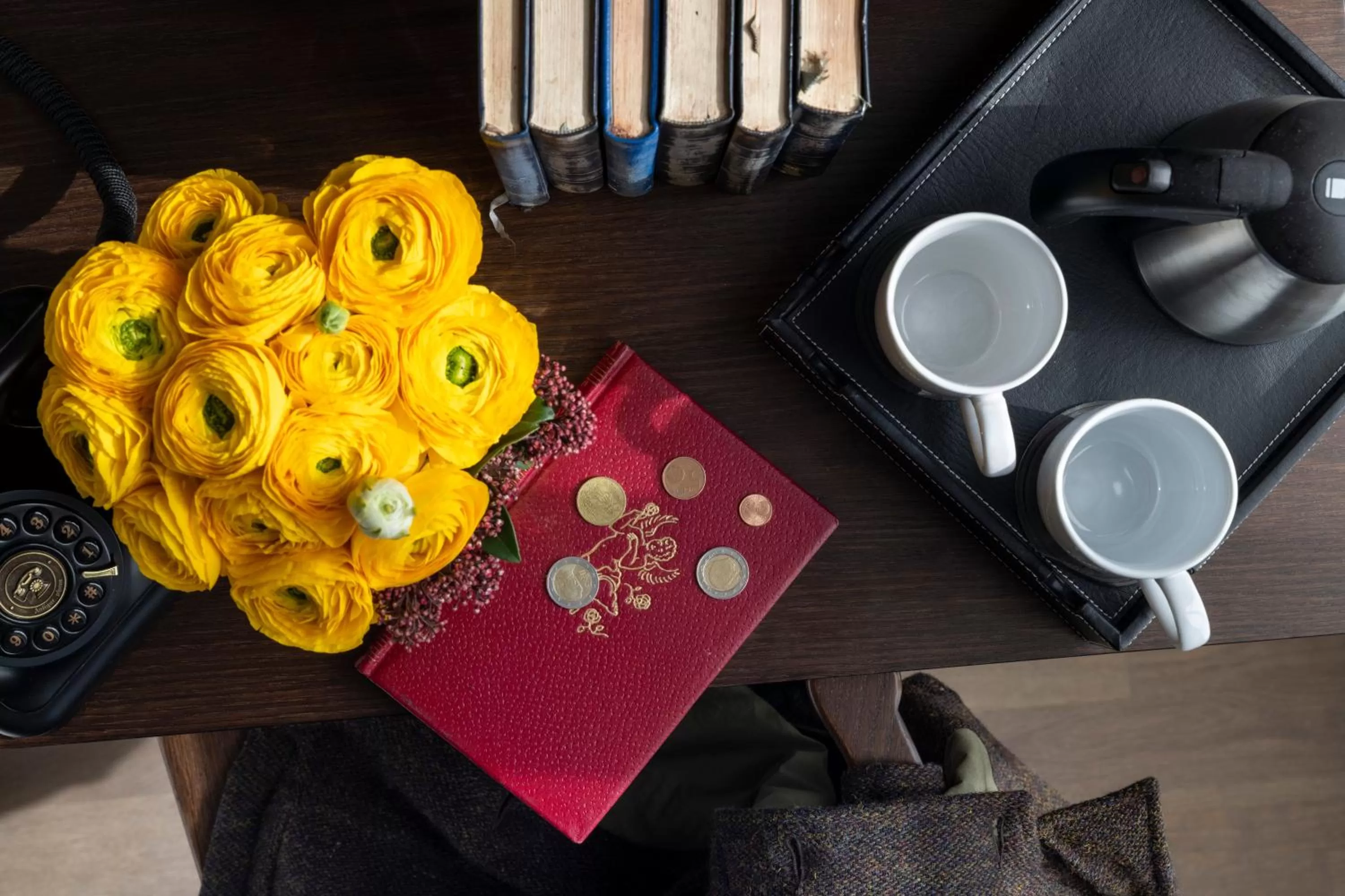 Decorative detail in Hôtel Vinci Due & Spa