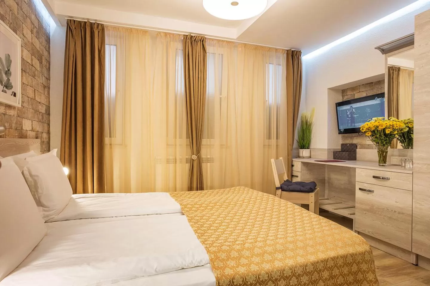 Photo of the whole room, Bed in Sofia Place Hotel by HMG