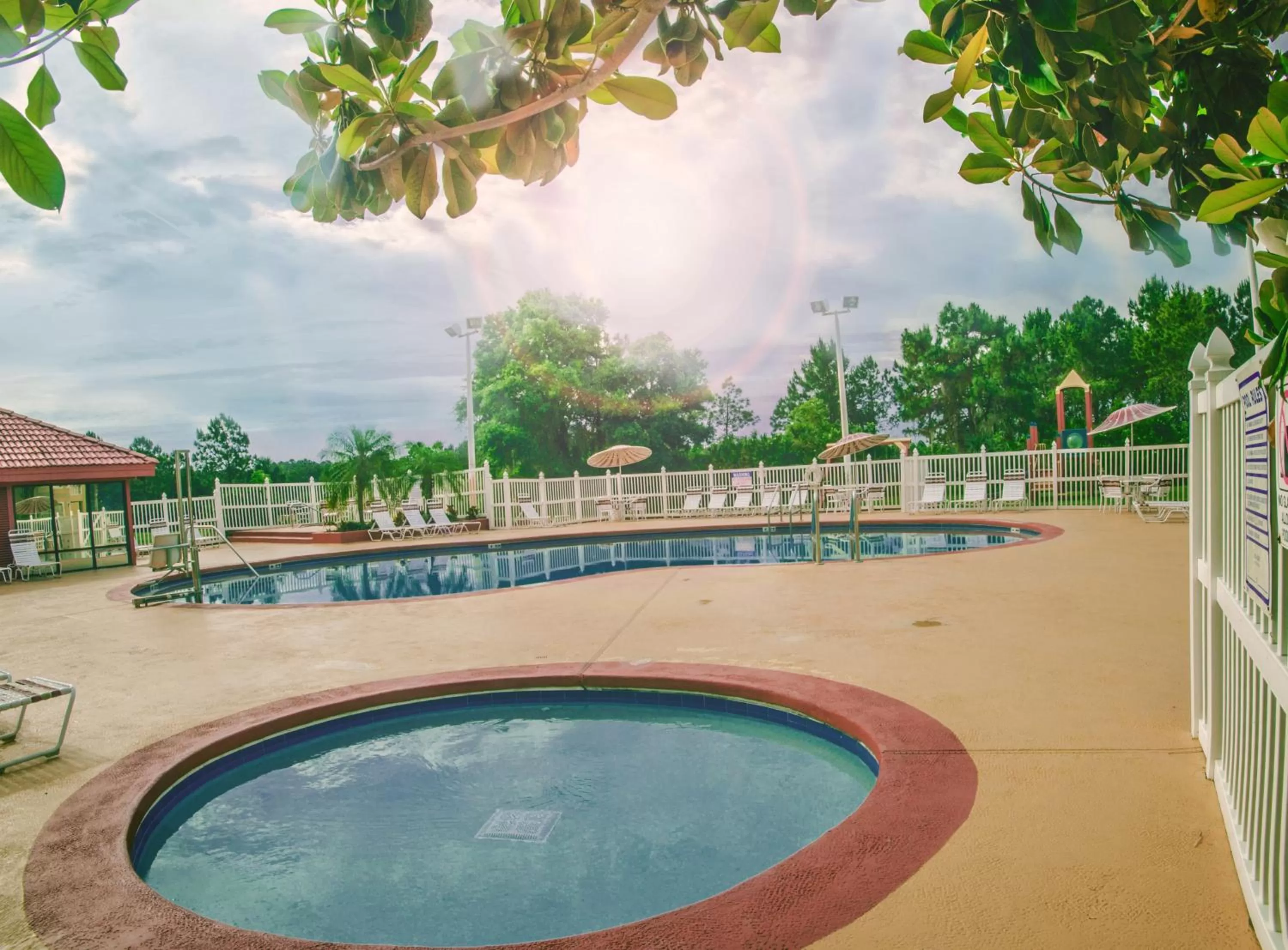 Swimming pool in Parc Corniche Condominium Suites