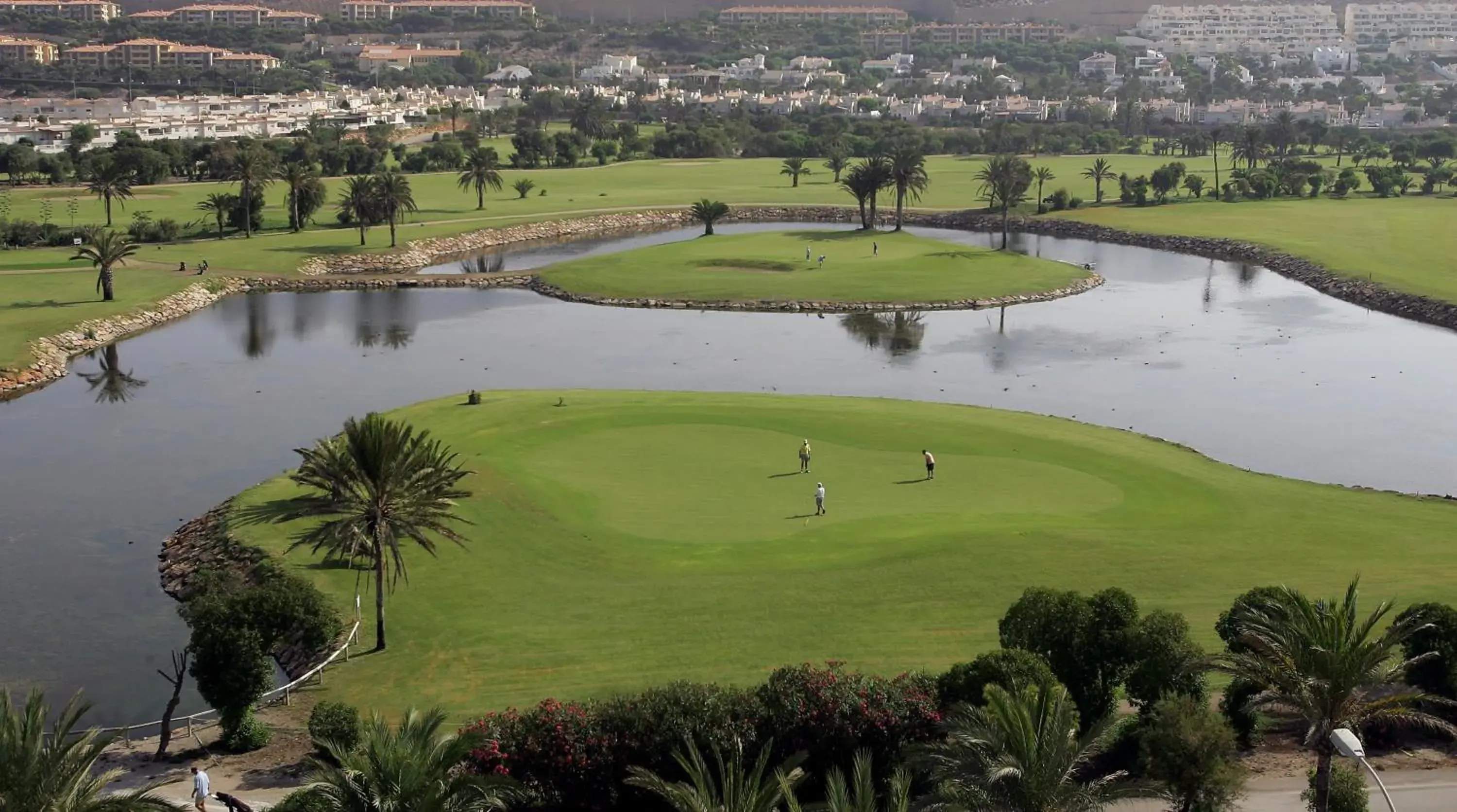 Golfcourse, Bird's-eye View in AR Almerimar