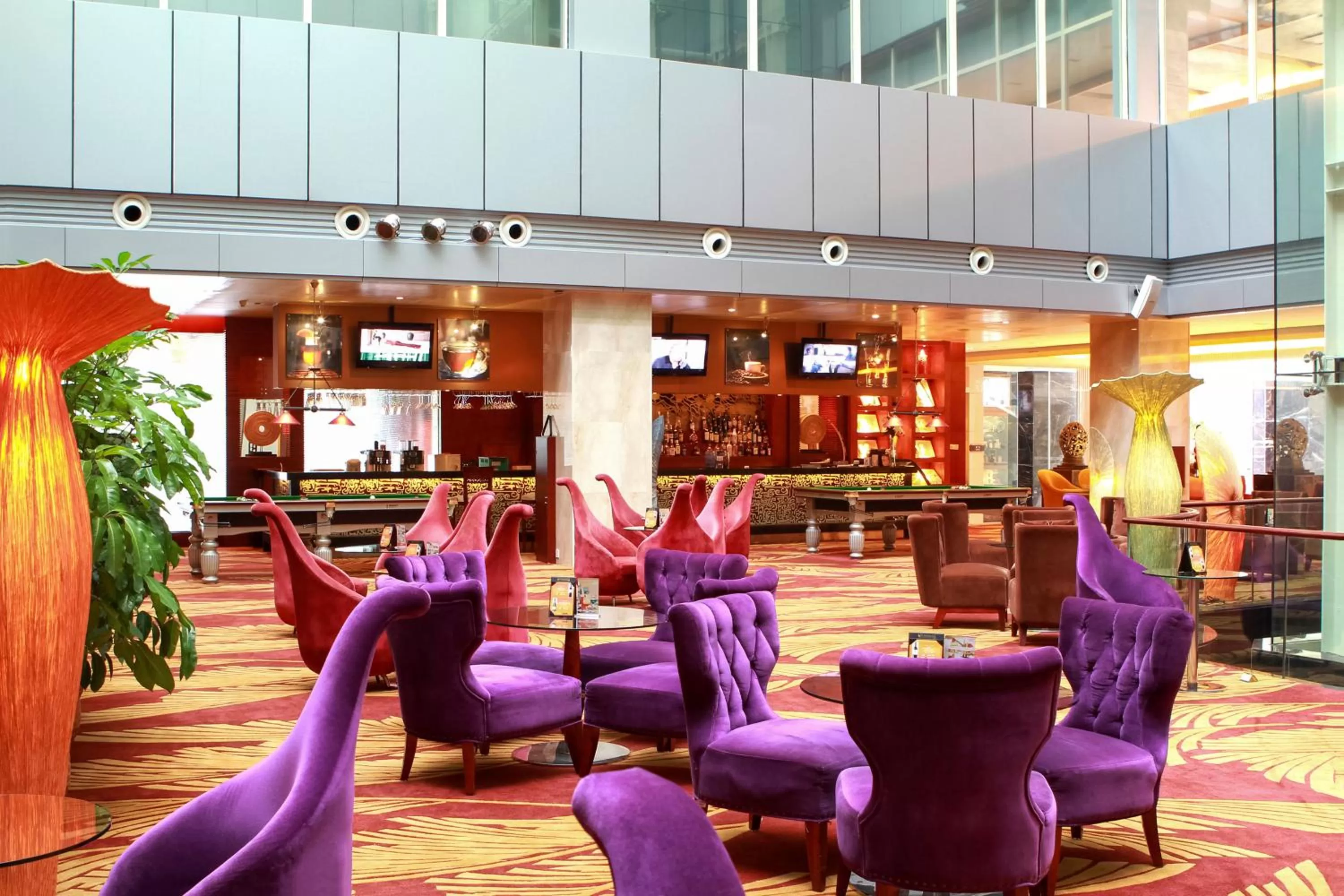 Lounge or bar in Pullman Guangzhou Baiyun Airport - Free Shuttle Bus & Official Registration Agency during Canton Fair