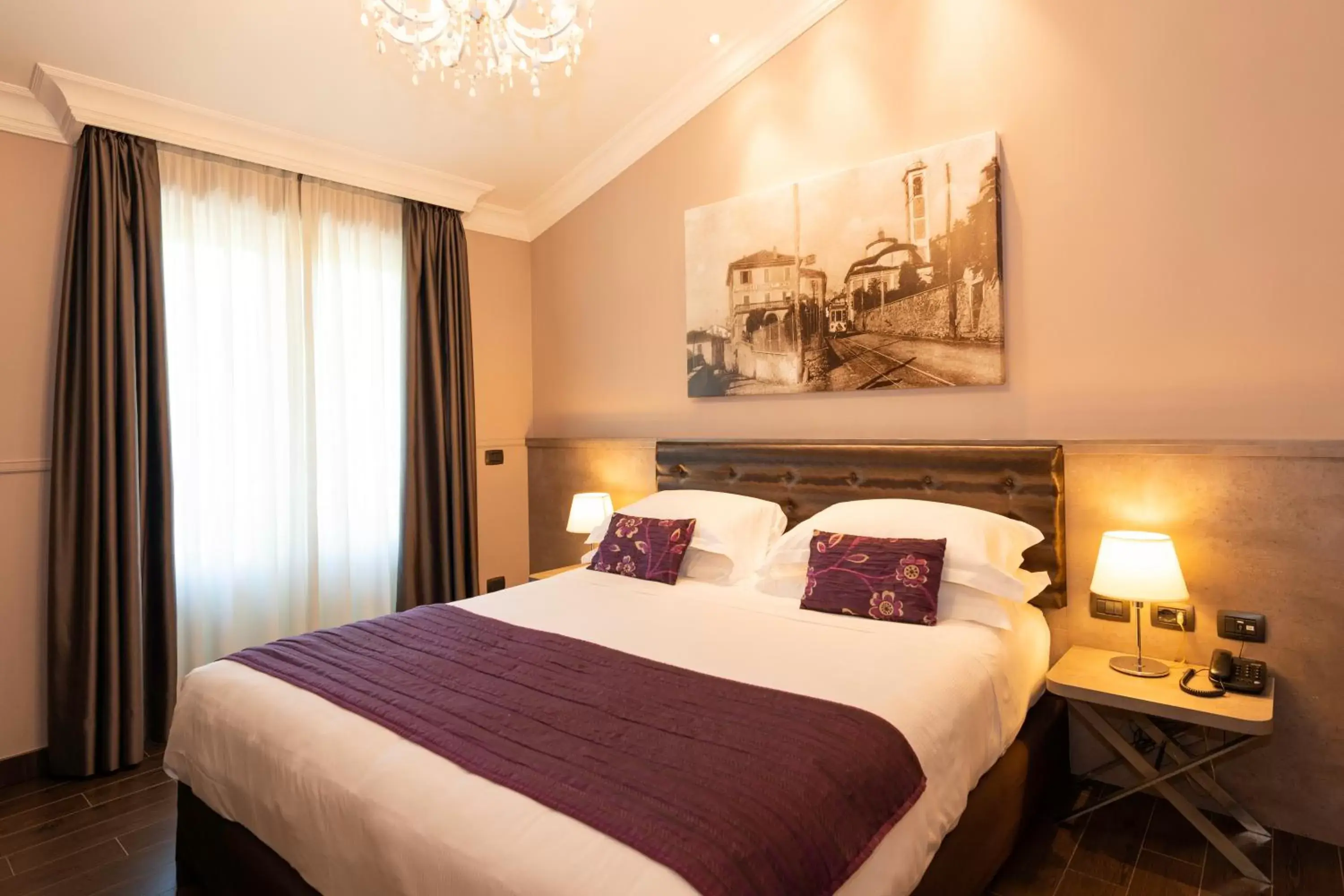 Bedroom, Bed in Hotel Il Corazziere Bedroom, Bed in Hotel Il Corazziere