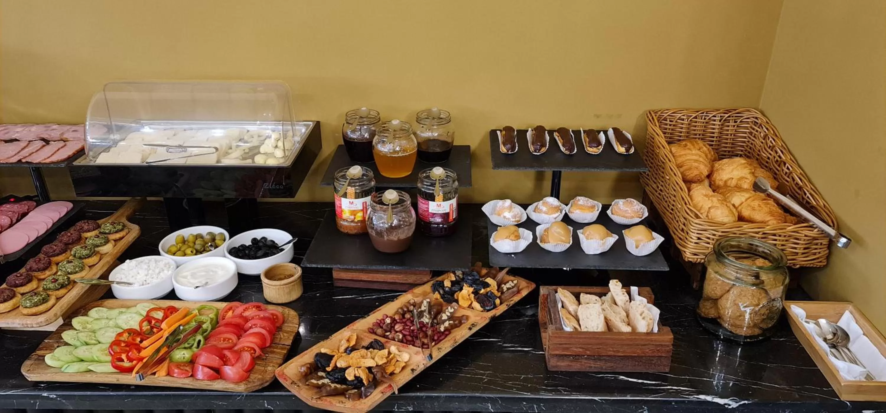 Buffet breakfast in Zemeli Boutique Hotel by DNT Group