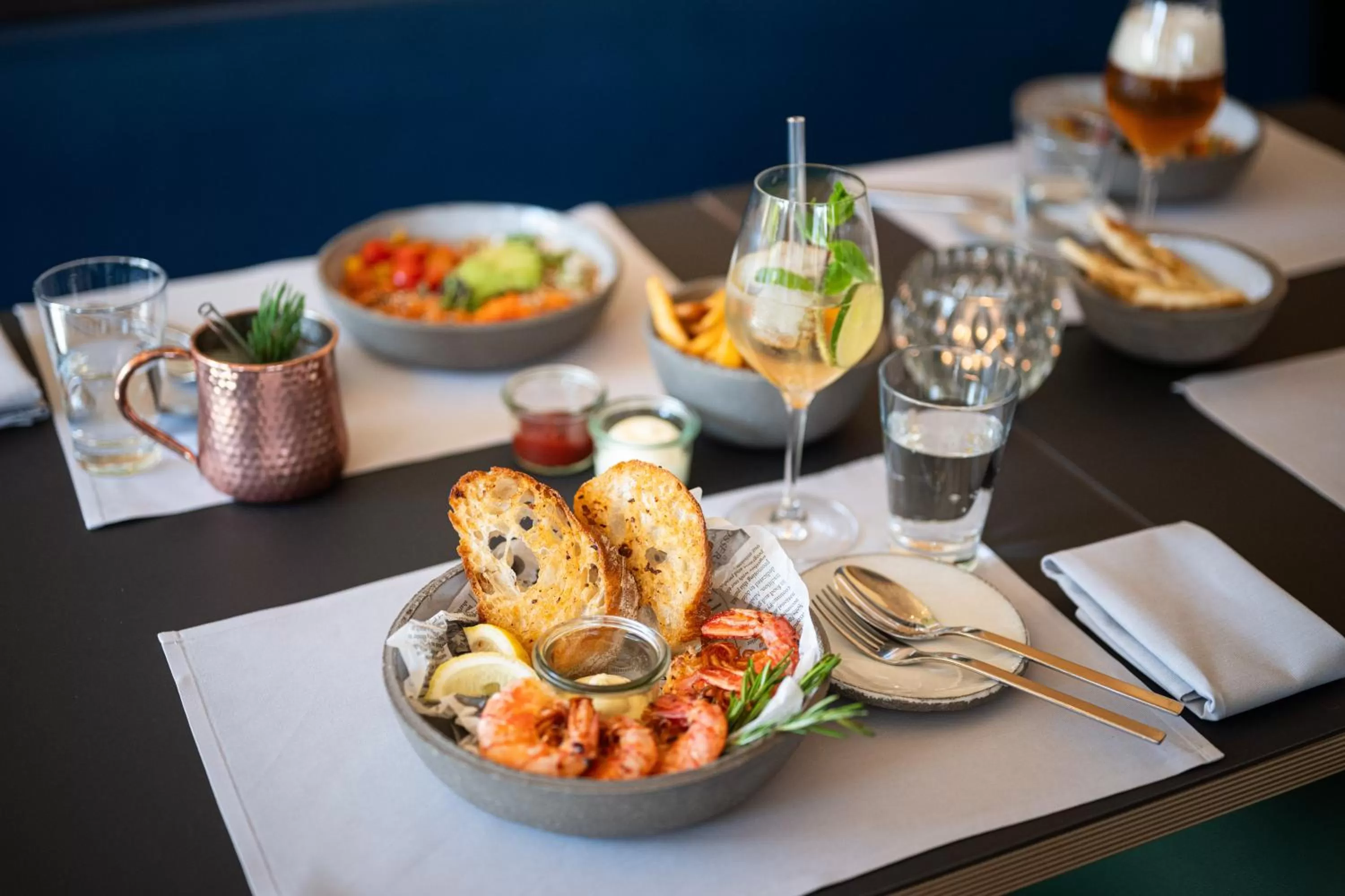 Food and drinks in Das Freiberg Romantikhotel