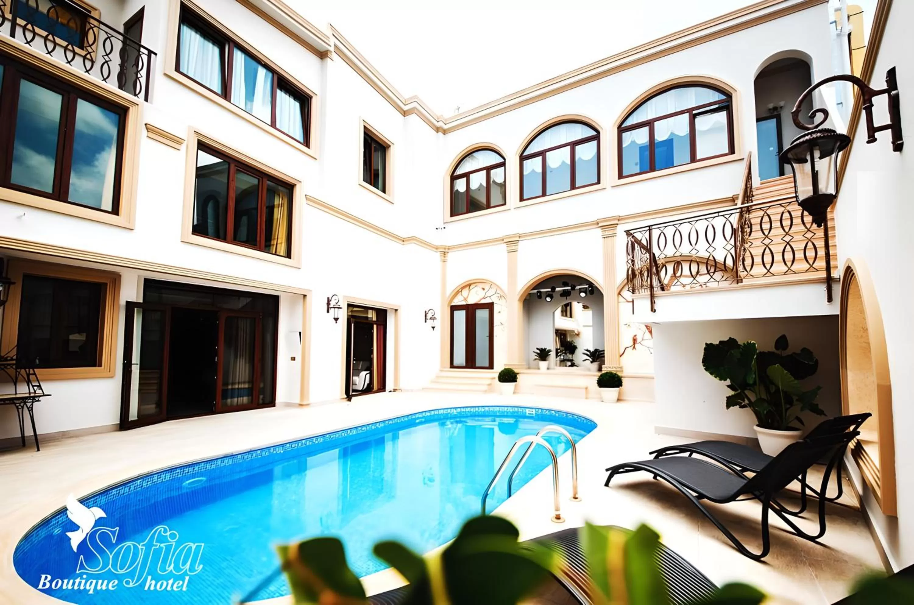 Patio in SOFIA BOUTIQUE HOTEL