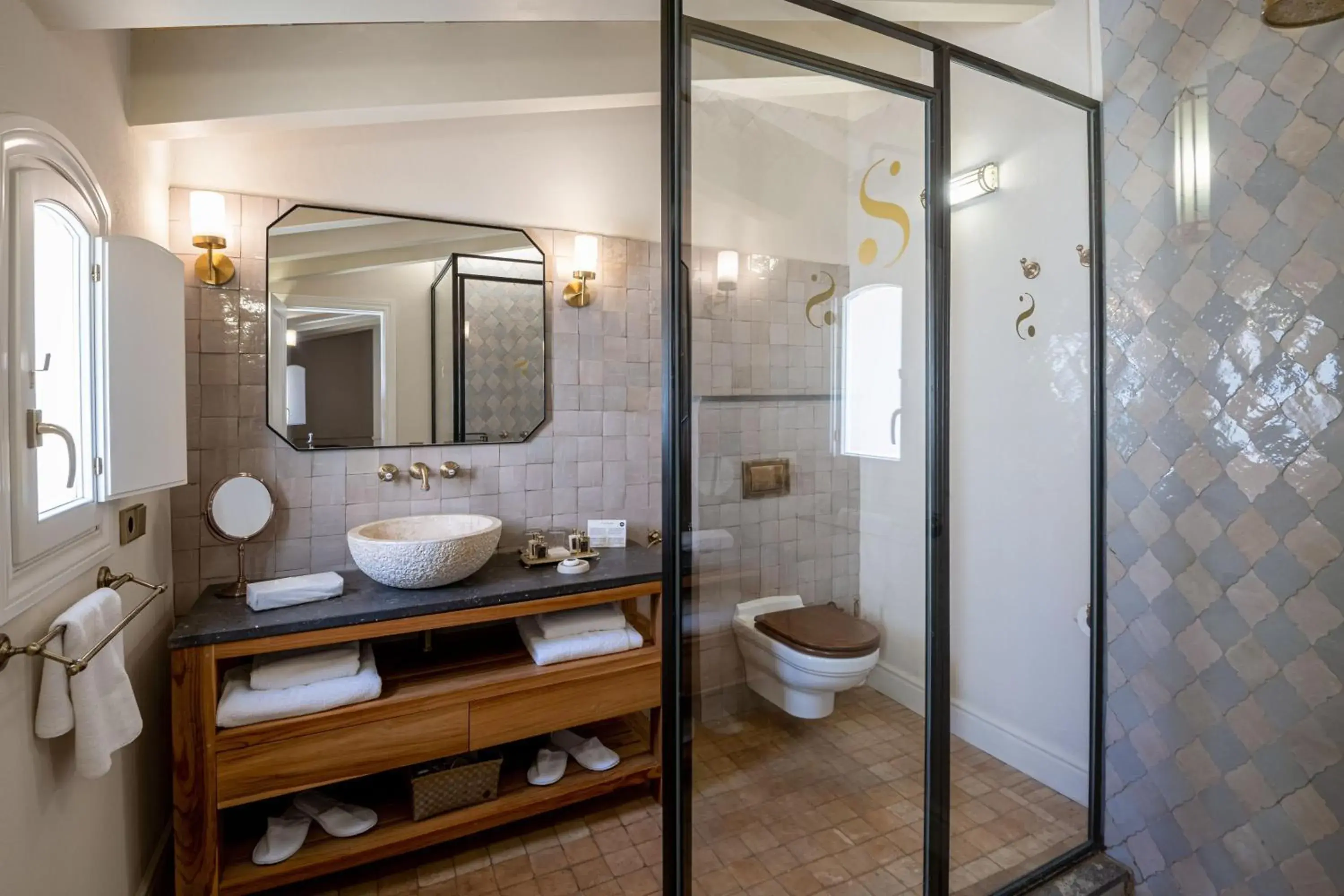 Shower, Bathroom in Hotel Boutique Can Sastre