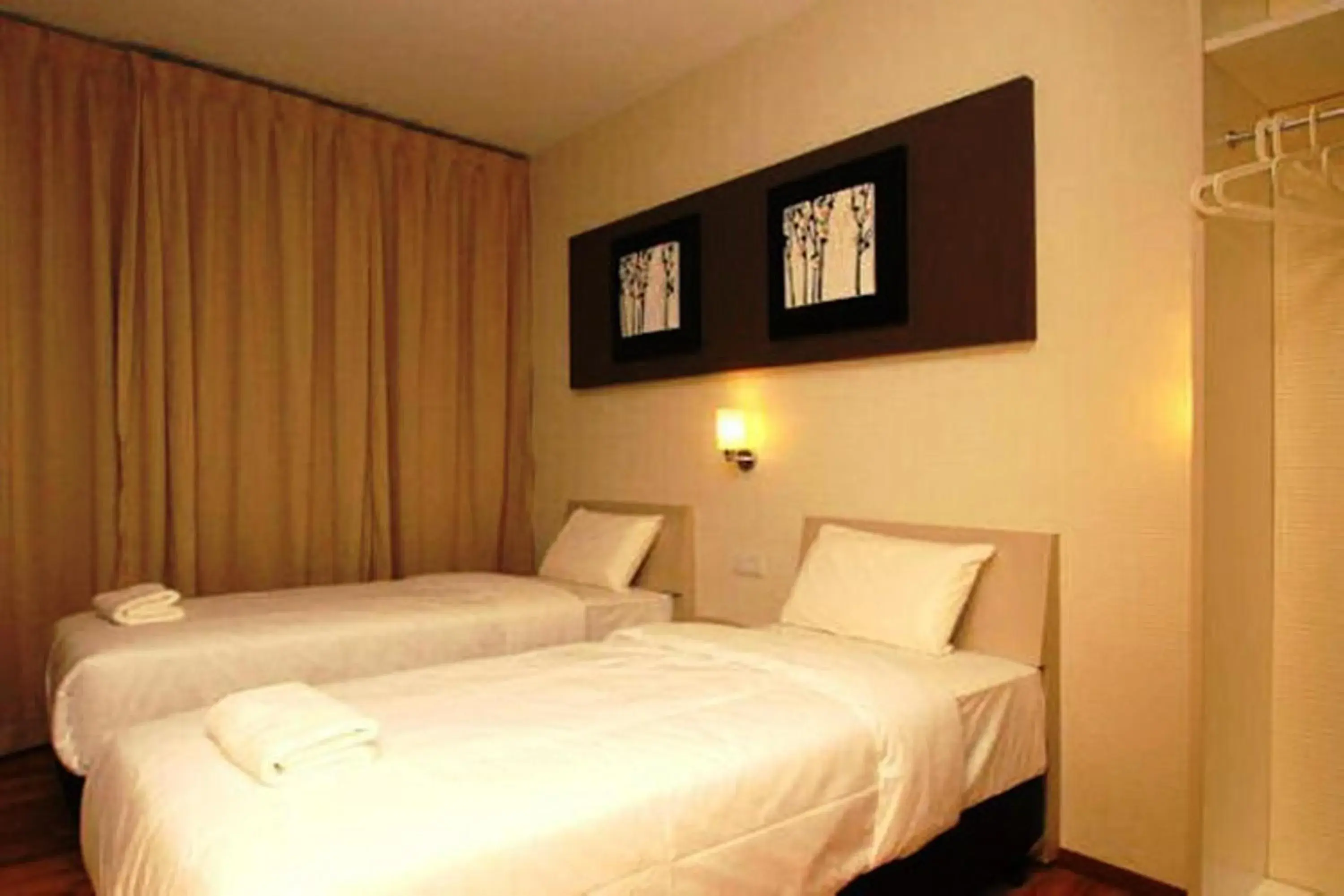 Bed in Ipoh Boutique Hotel