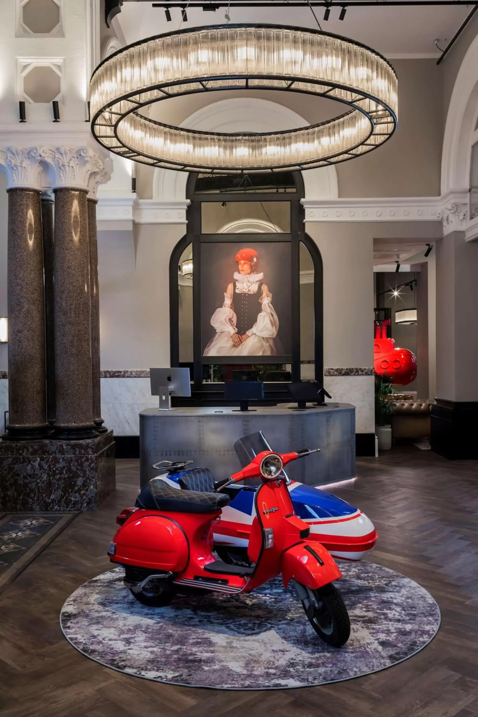 Lobby or reception in Radisson RED Hotel, Liverpool