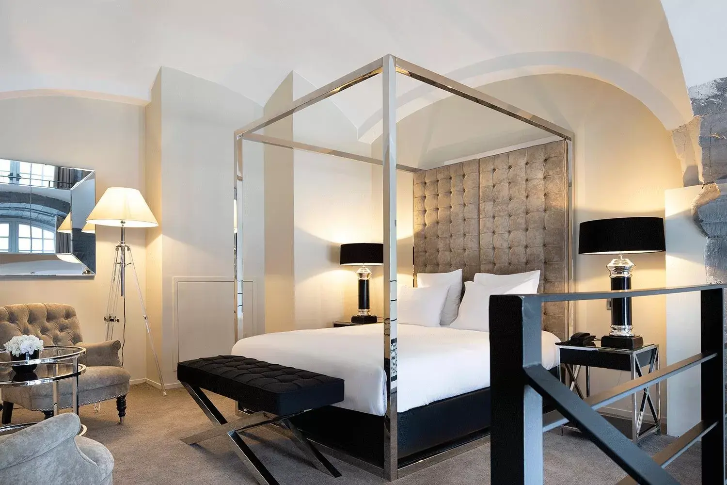 Bedroom in Royal Hainaut Spa & Resort Hotel