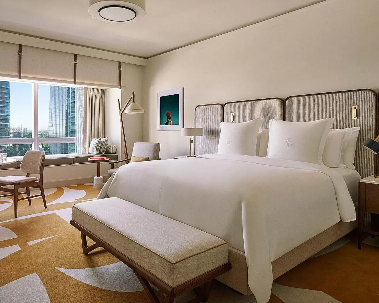 Bedroom, Bed in Four Seasons Hotel Miami
