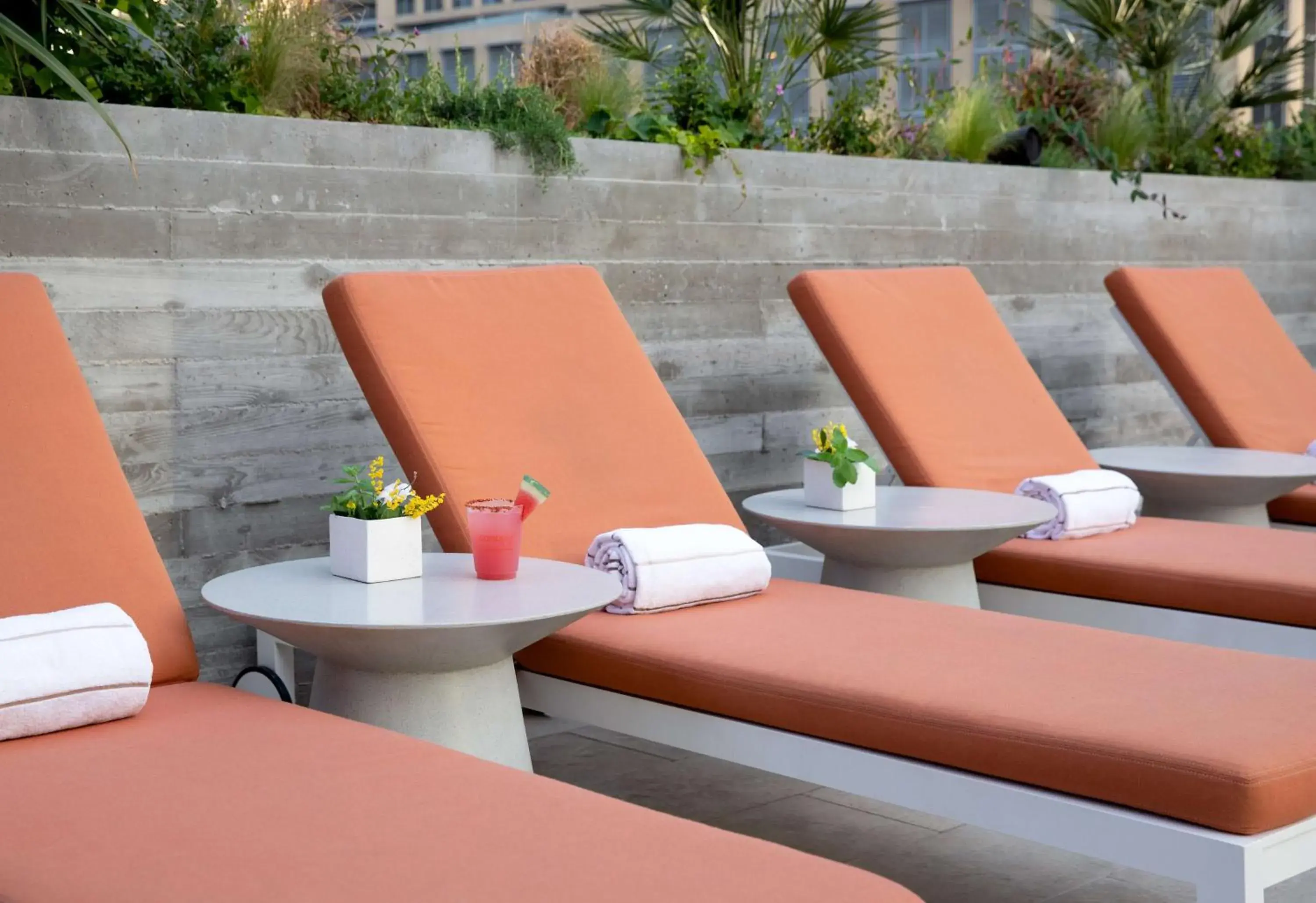 Pool view in Canopy By Hilton Austin Downtown