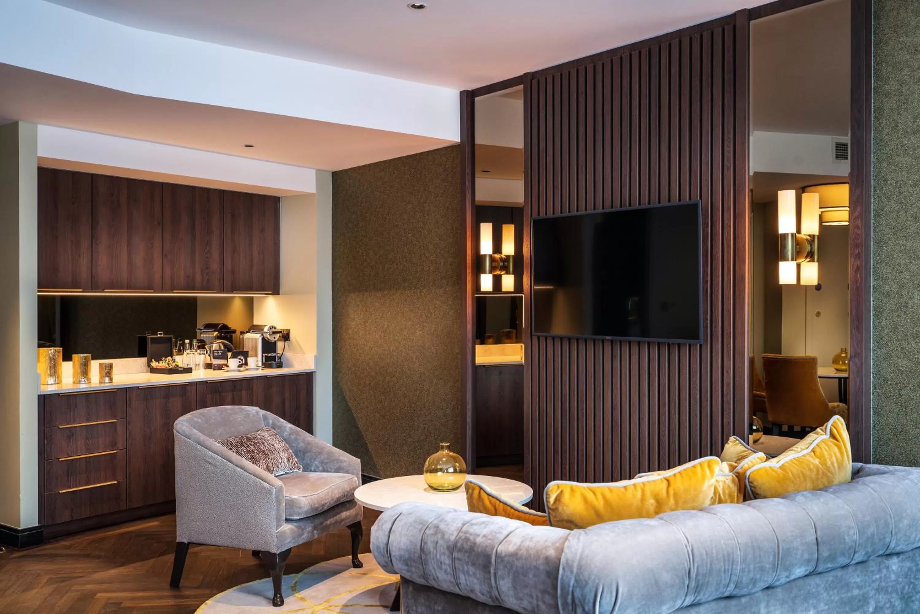 Living room in Europa Hotel