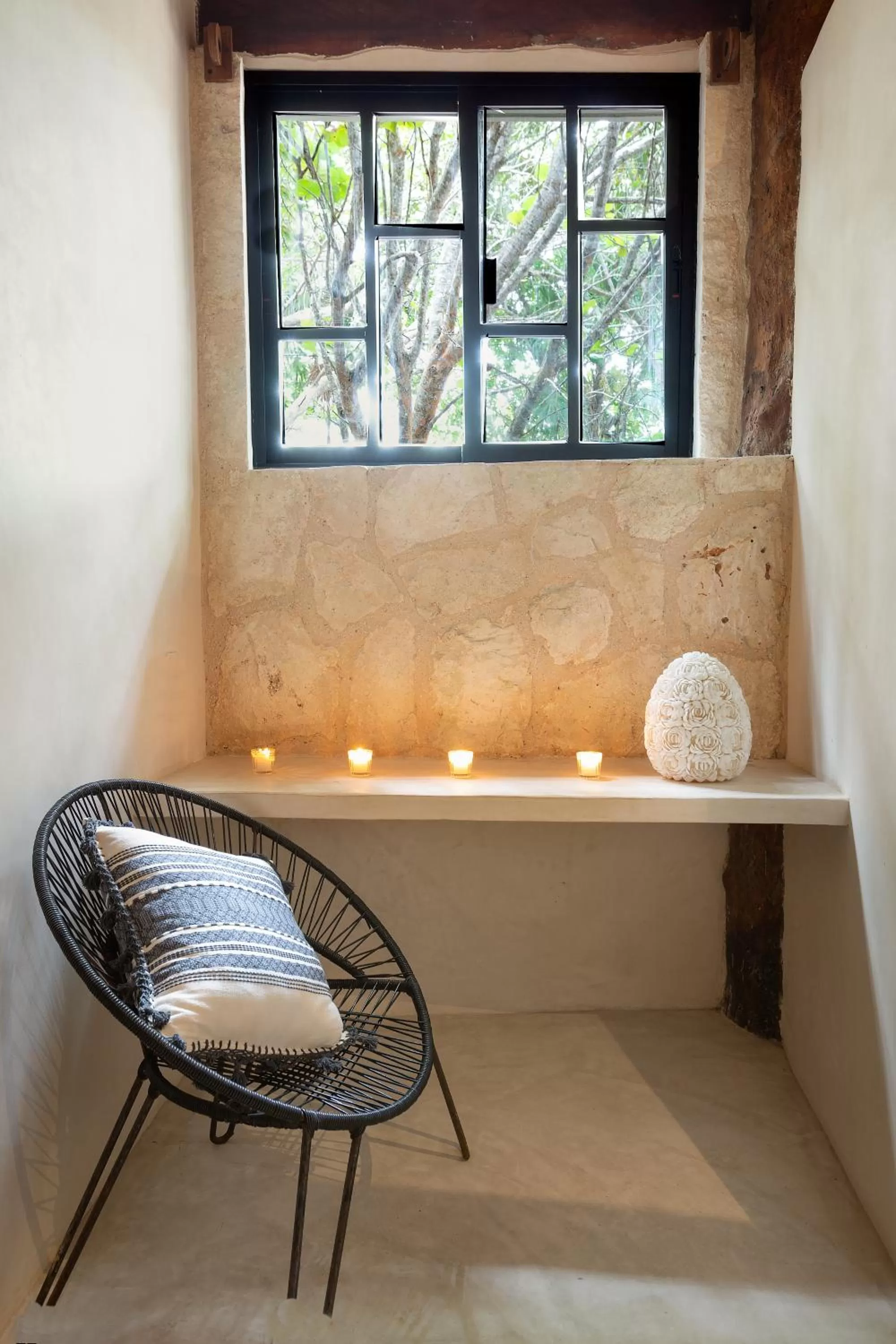 Seating area in Amansala Resort