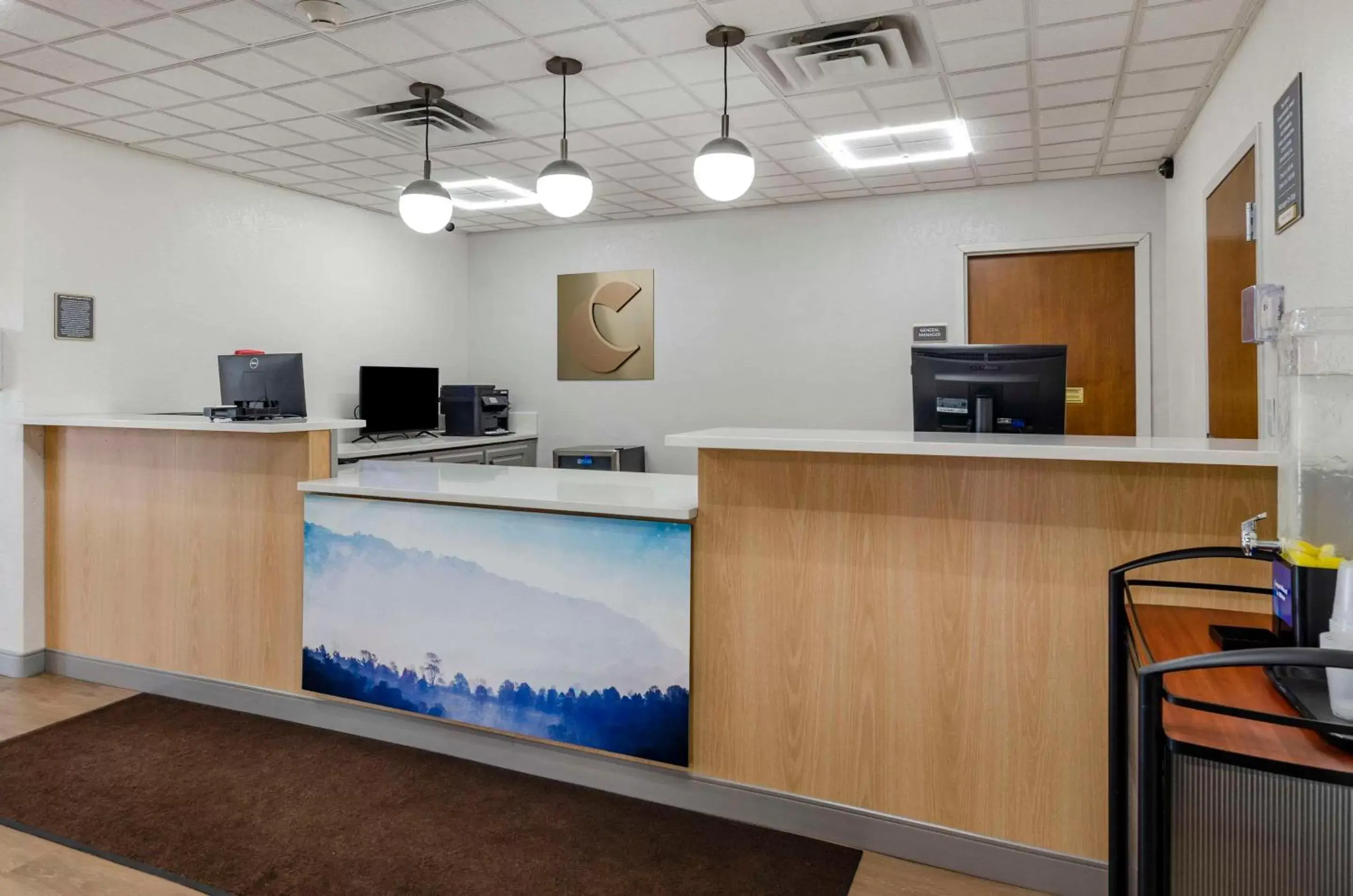 Lobby or reception in Comfort Inn Beckley Lobby or reception in Comfort Inn Beckley