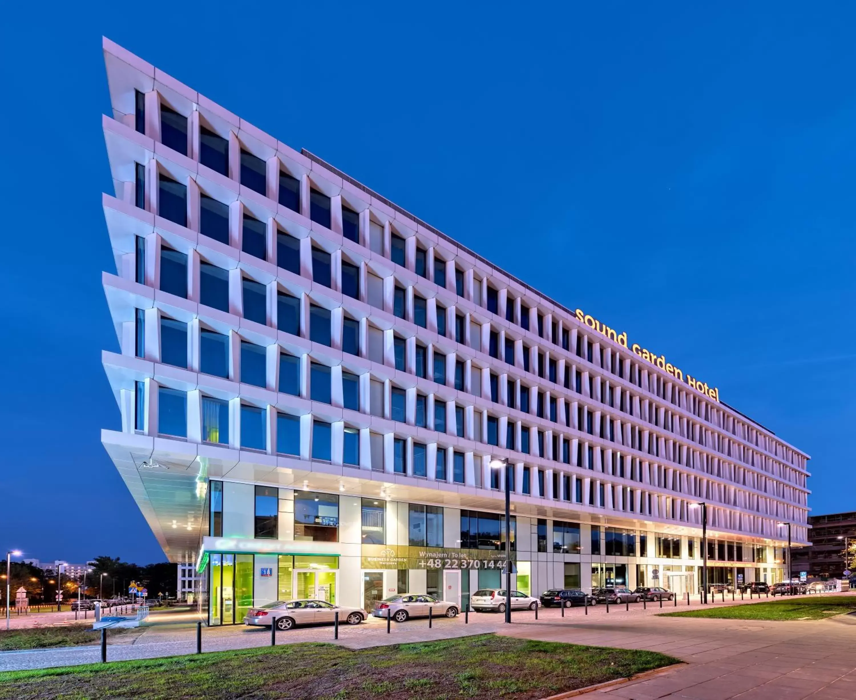 Facade/entrance, Property Building in Sound Garden Hotel Airport