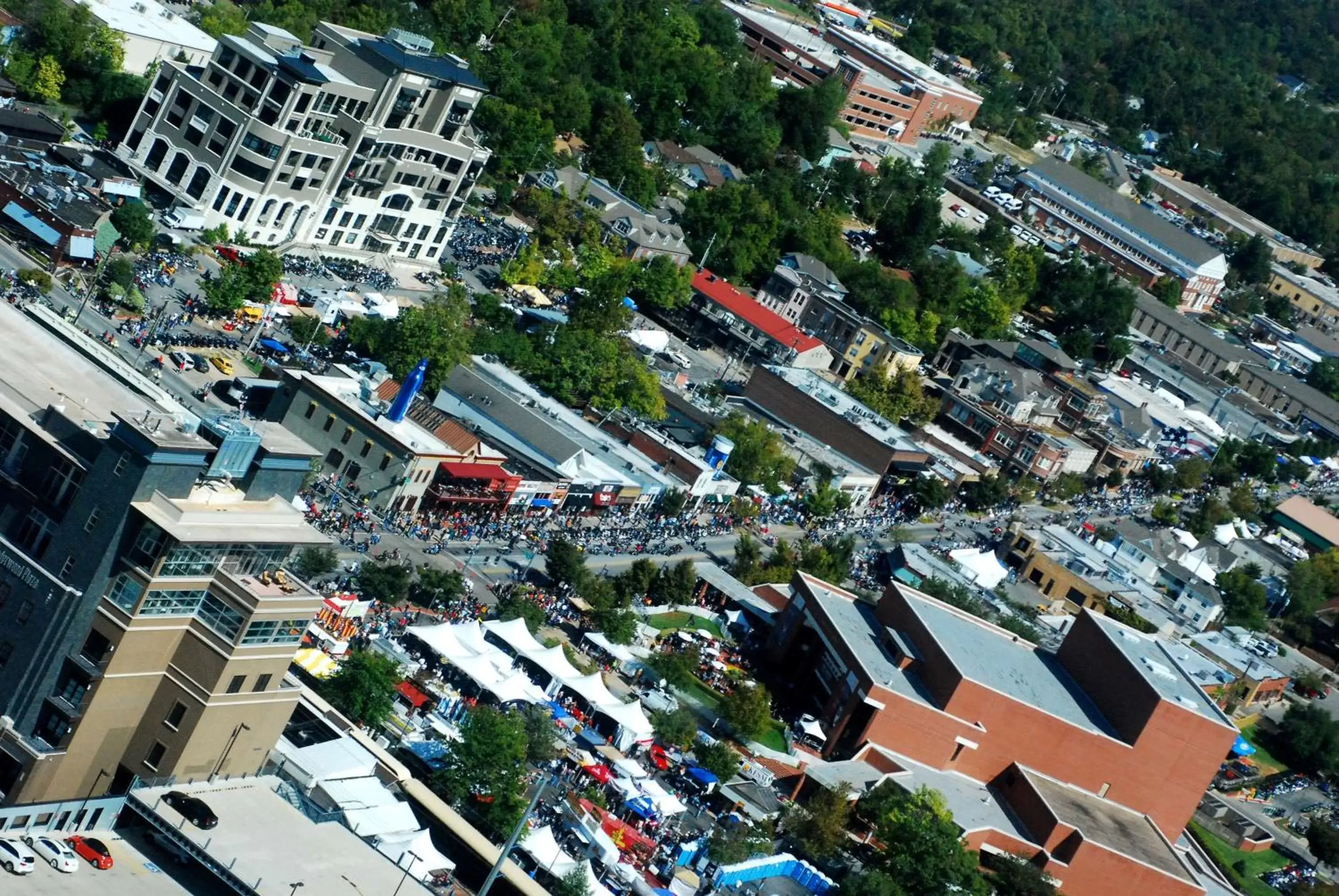 Property building, Bird's-eye View in DoubleTree by Hilton Springdale