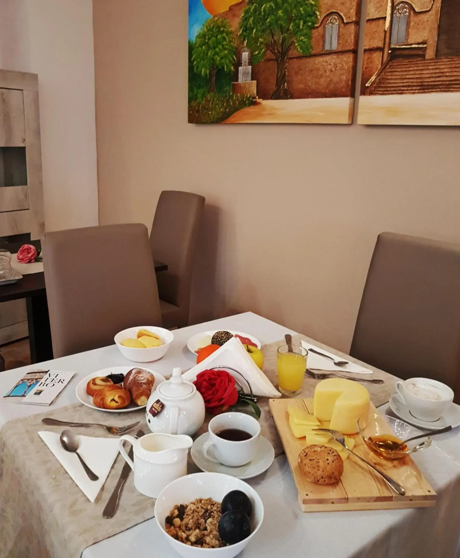 Breakfast in Le Undici Rose Hotel