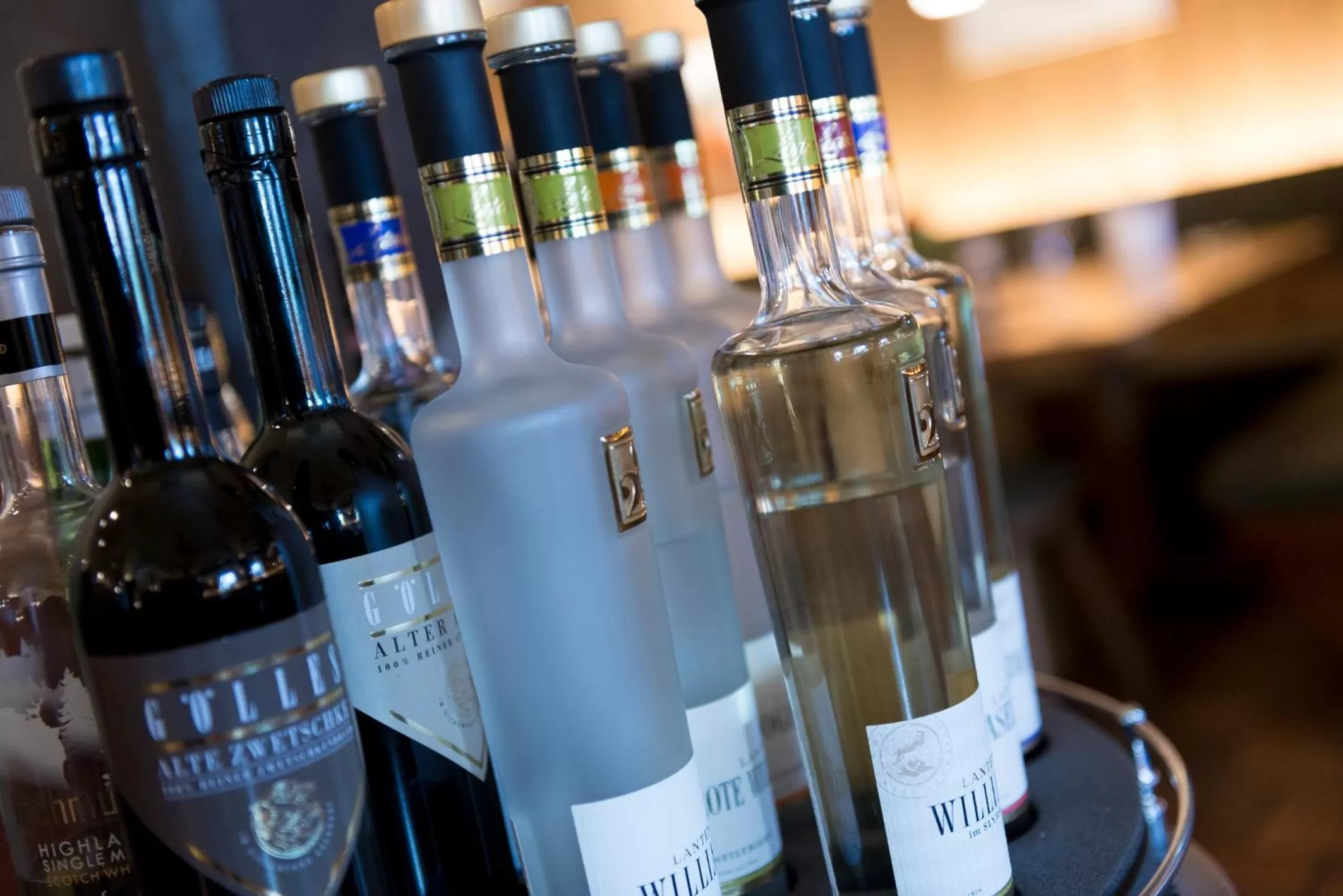 Alcoholic drinks in Hotel Oedhof