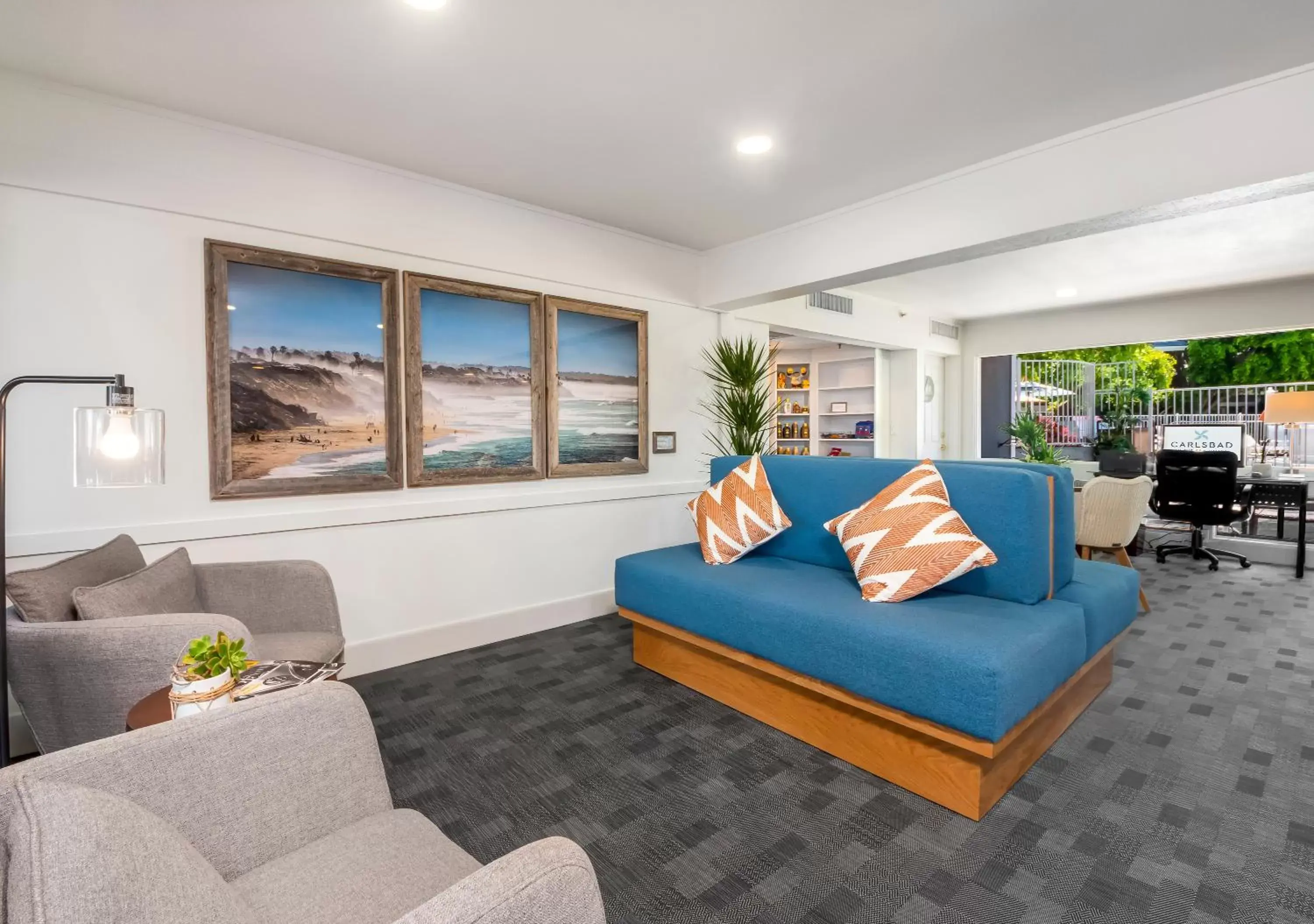 Area and facilities, Seating Area in Carlsbad by the Sea Hotel