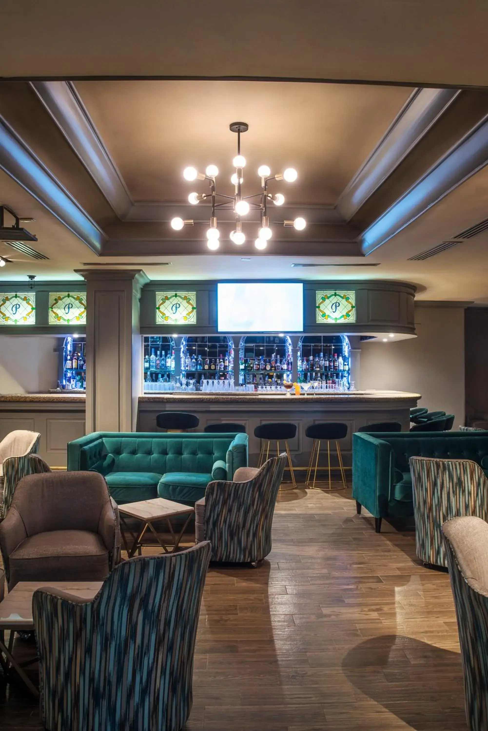 Lounge or bar in Santa Anita Hotel