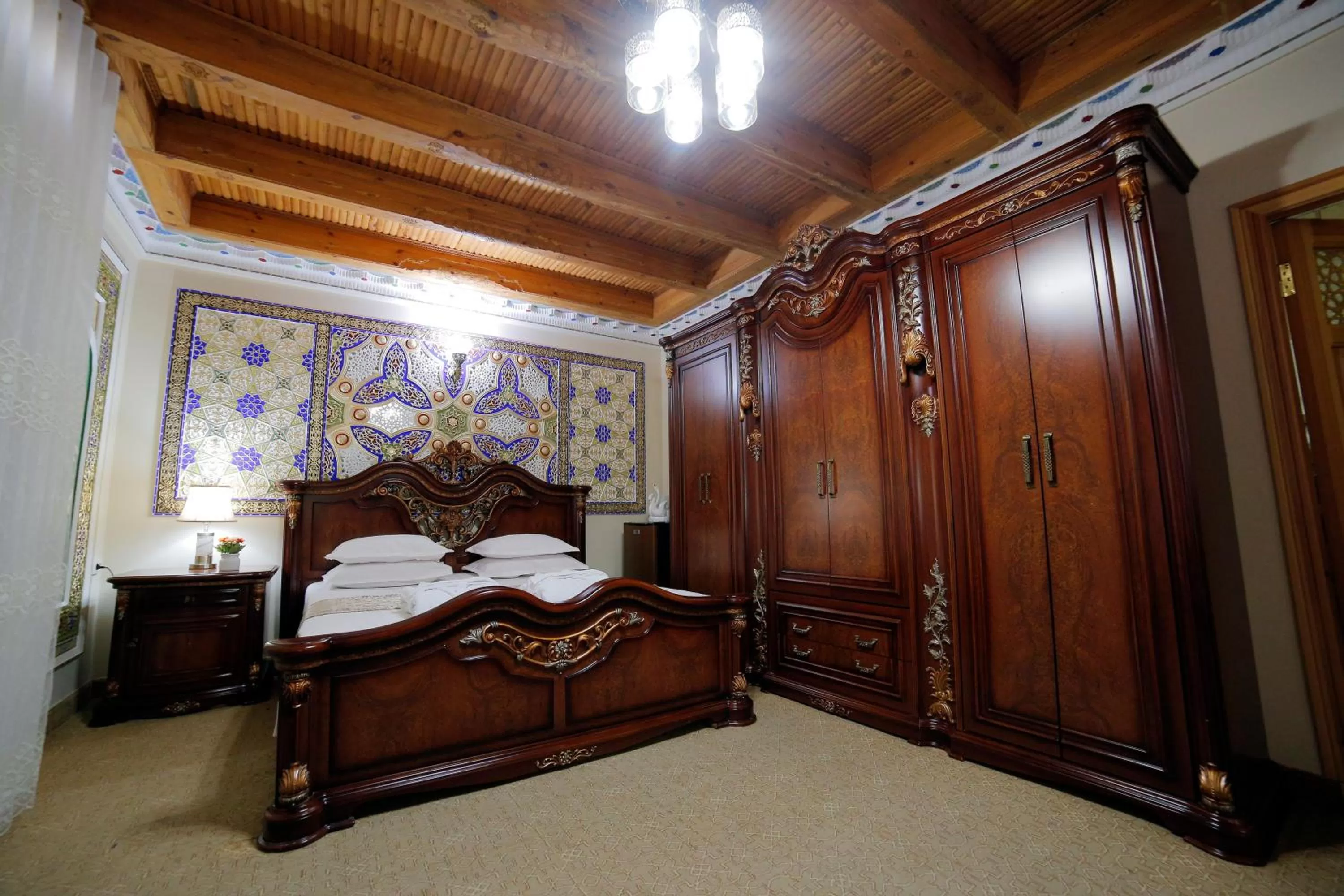 Bed in Kavsar Boutique Hotel