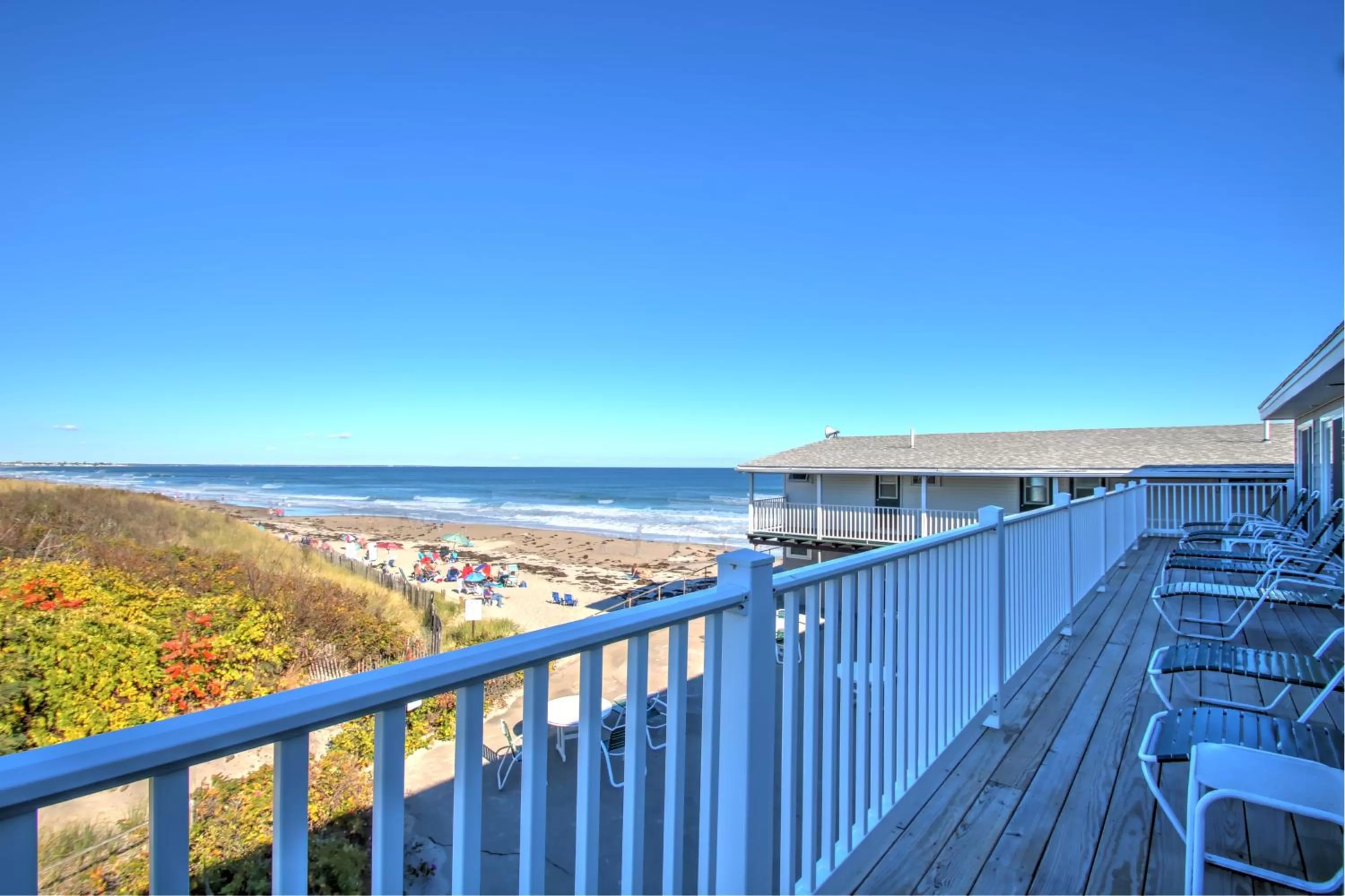 Balcony/Terrace in Norseman Resort on the Beach