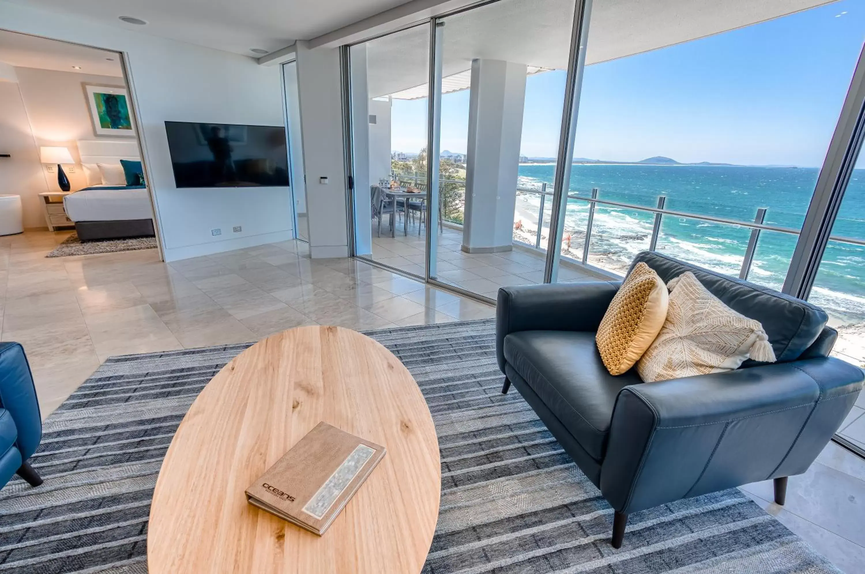 Living room, Seating Area in Oceans Mooloolaba