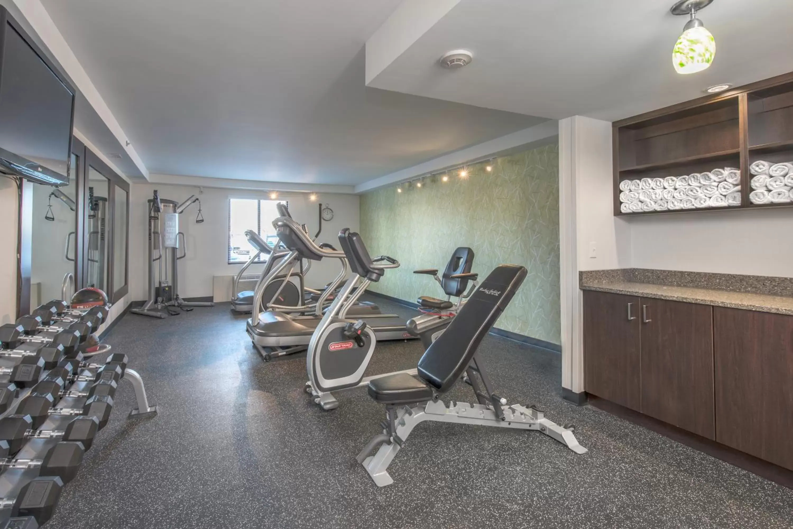 Fitness centre/facilities, Fitness Center/Facilities in Holiday Inn Charlotte Airport, an IHG Hotel