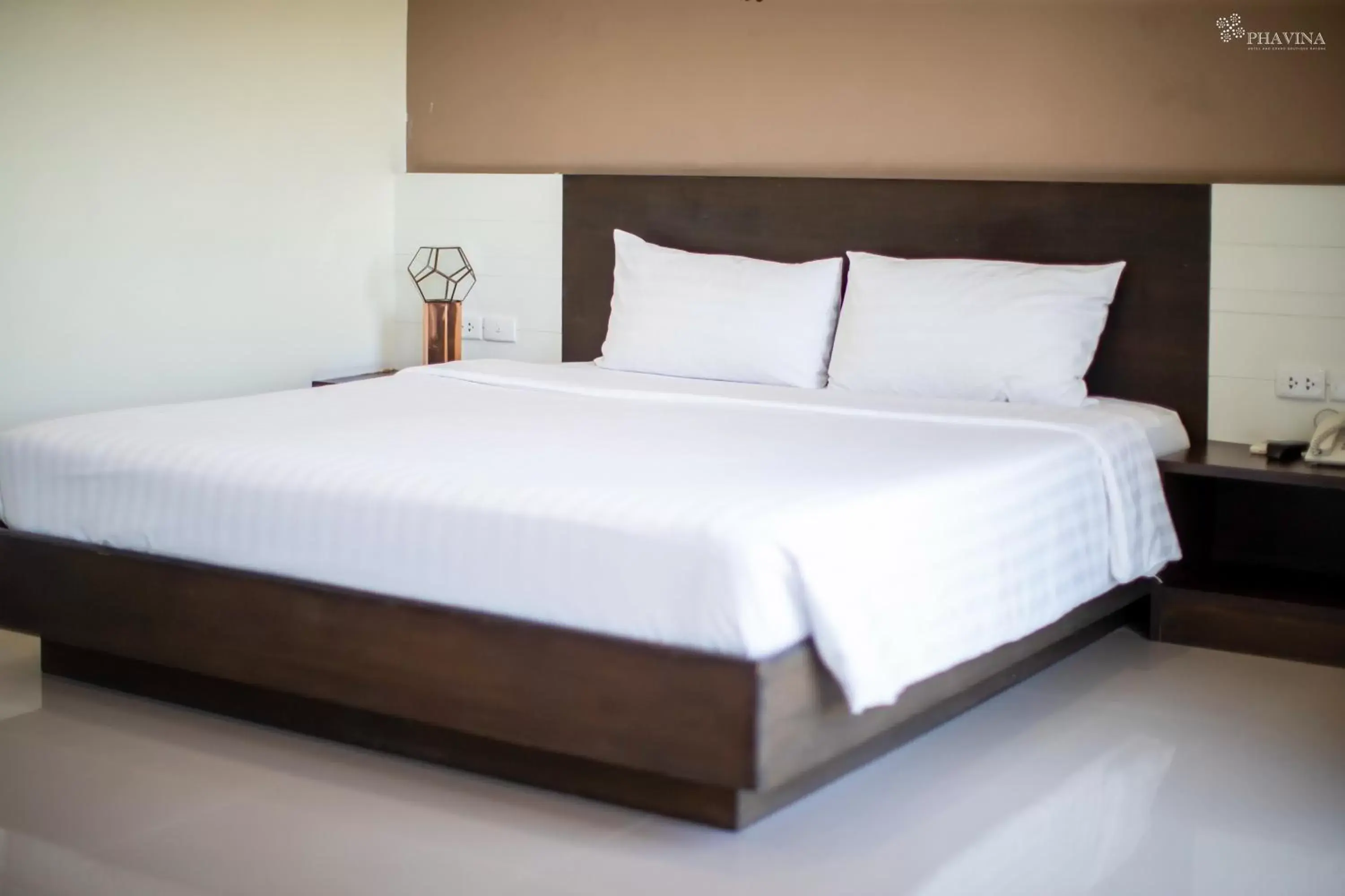 Bed in Phavina Hotel Rayong SHA Extra Plus