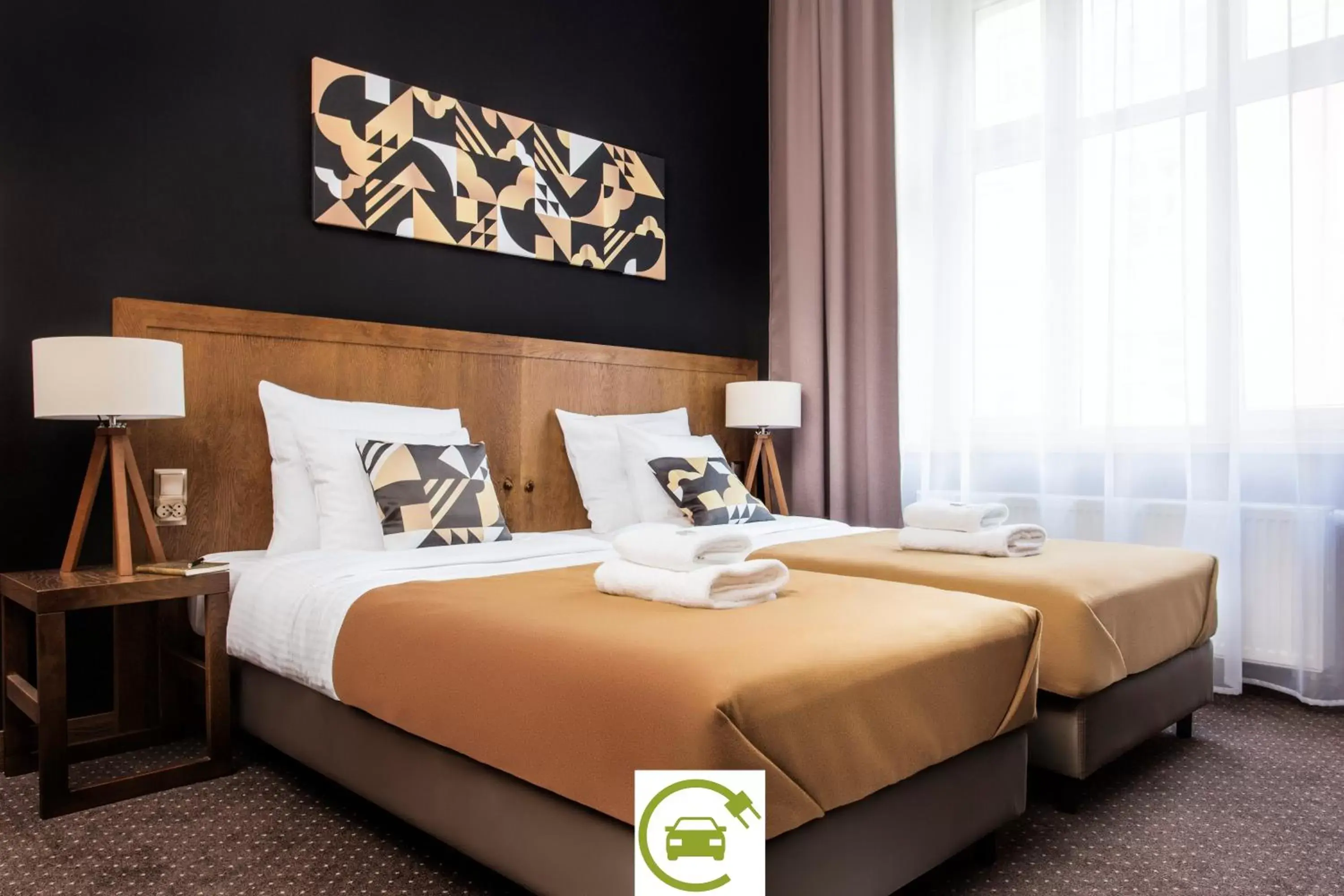 Bed in Zulian Aparthotel by Artery Hotels