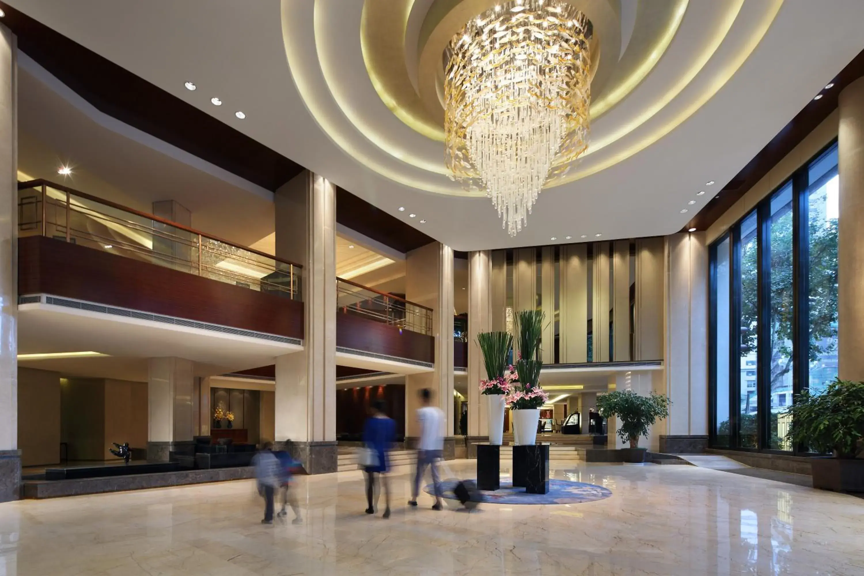 Lobby or reception, Lobby/Reception in Kunming Haitian Hotel