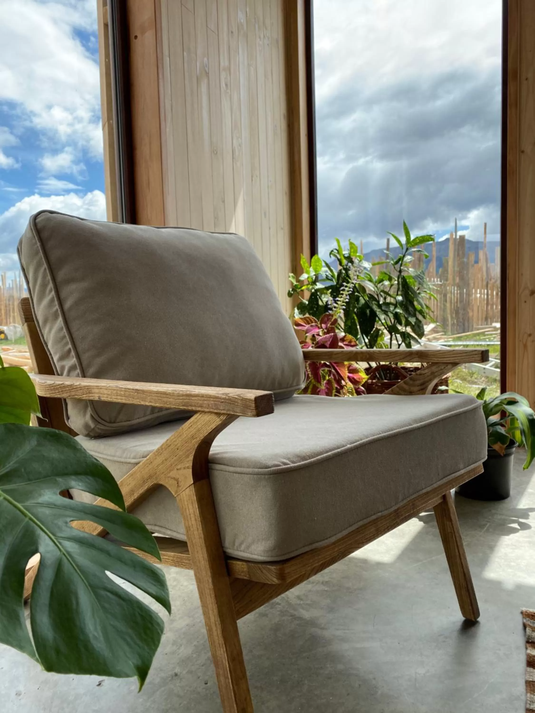 Living room in AKA Patagonia