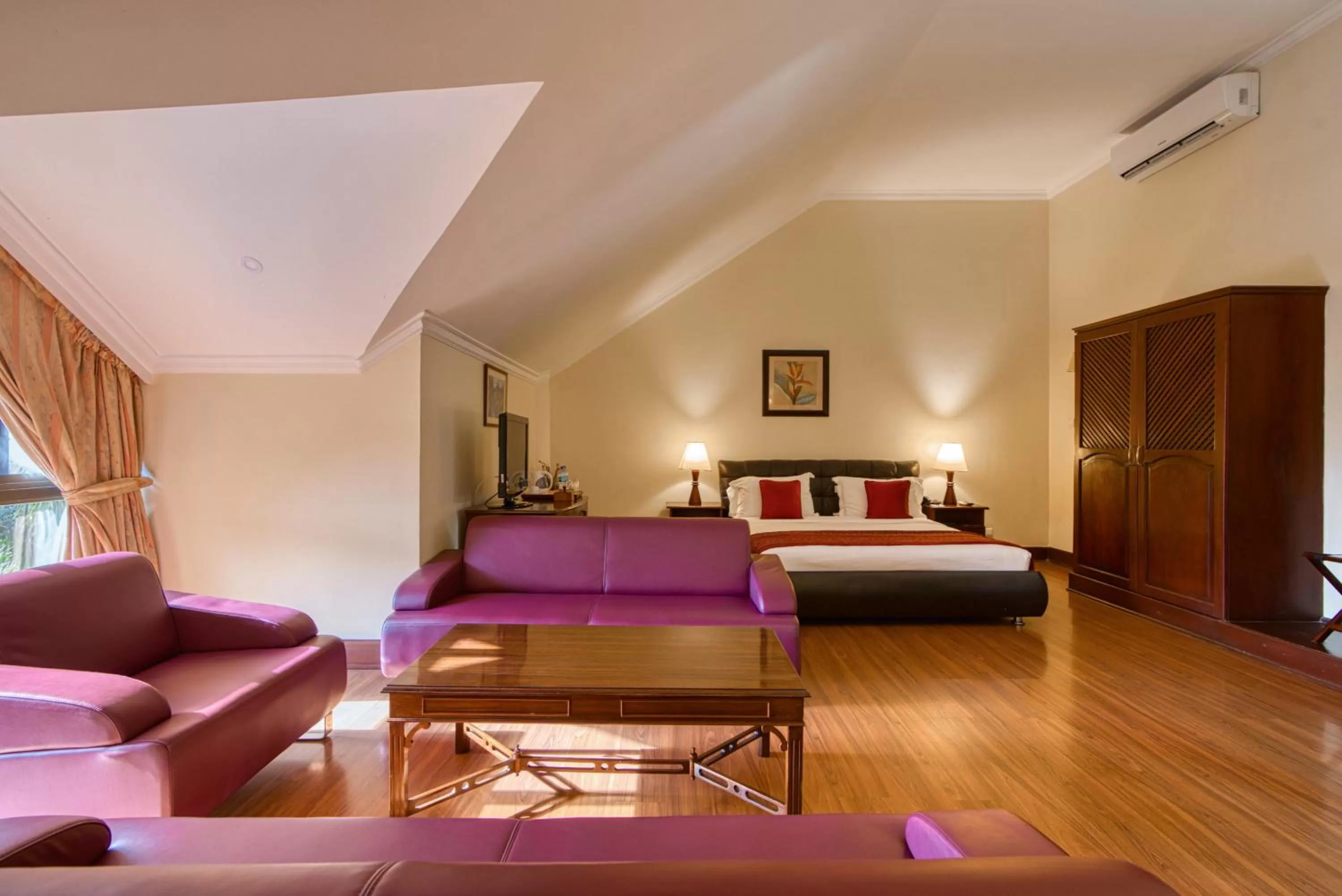 Bed in Kibo Palace Hotel Arusha