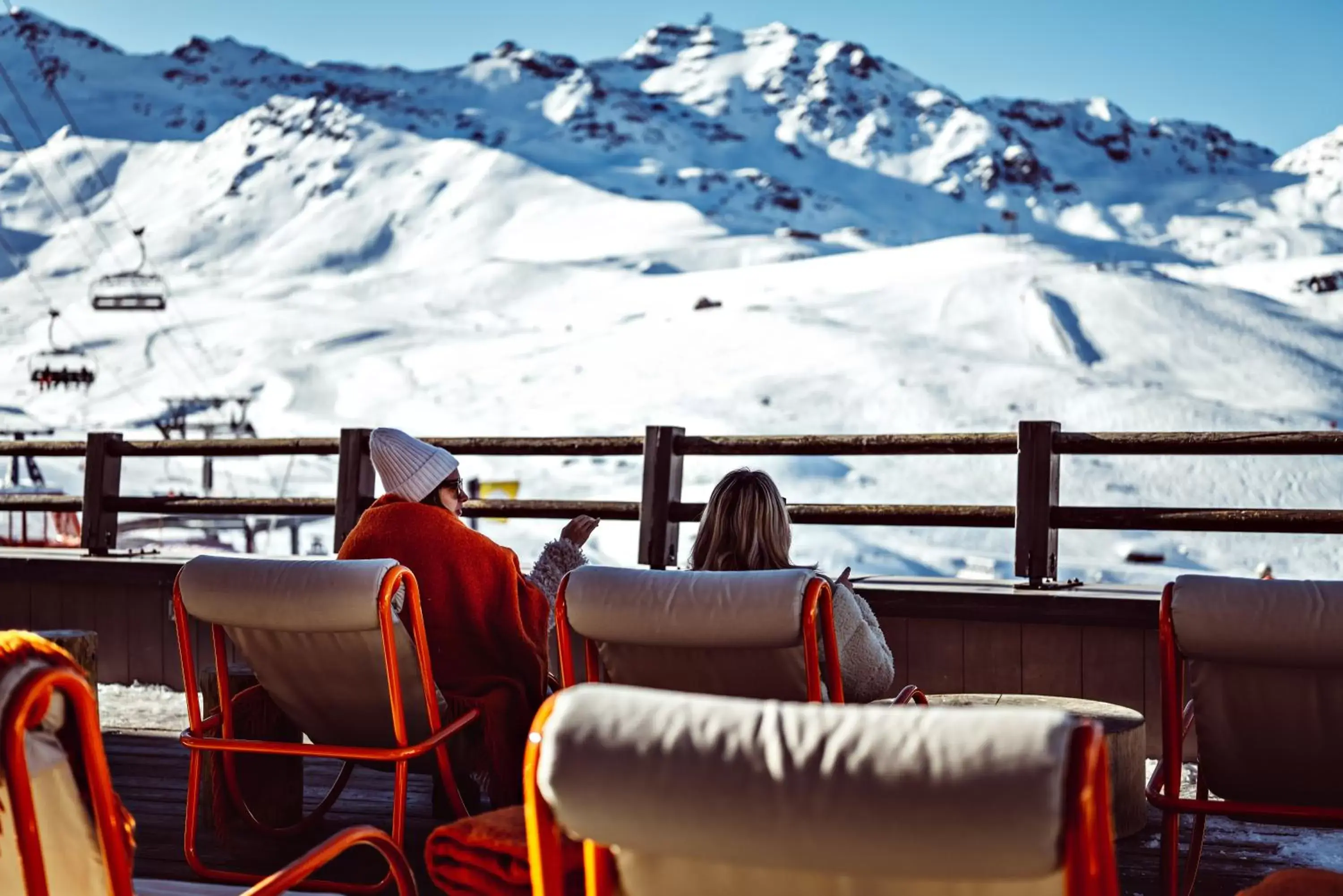 Balcony/Terrace, Winter in Le Val Thorens, a Beaumier hotel