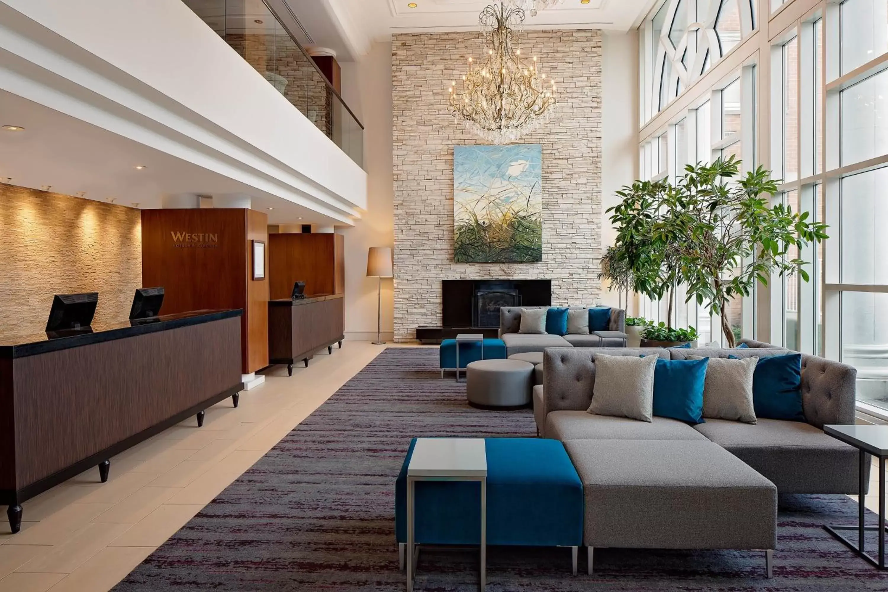 Lobby or reception in The Westin Governor Morris, Morristown
