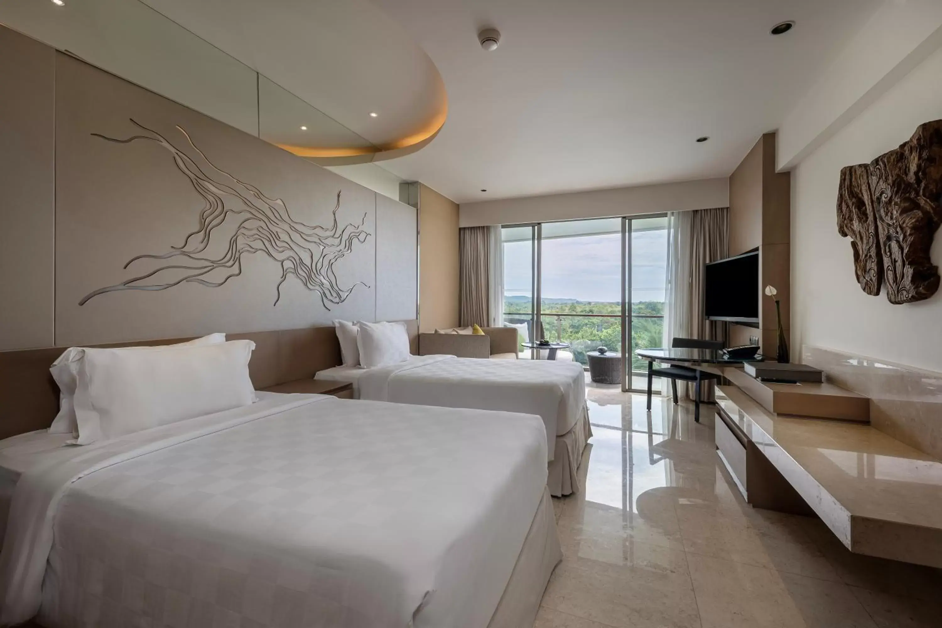 Jimbaran Bay View Twin Room in RIMBA by AYANA Bali Jimbaran Bay View Twin Room in RIMBA by AYANA Bali