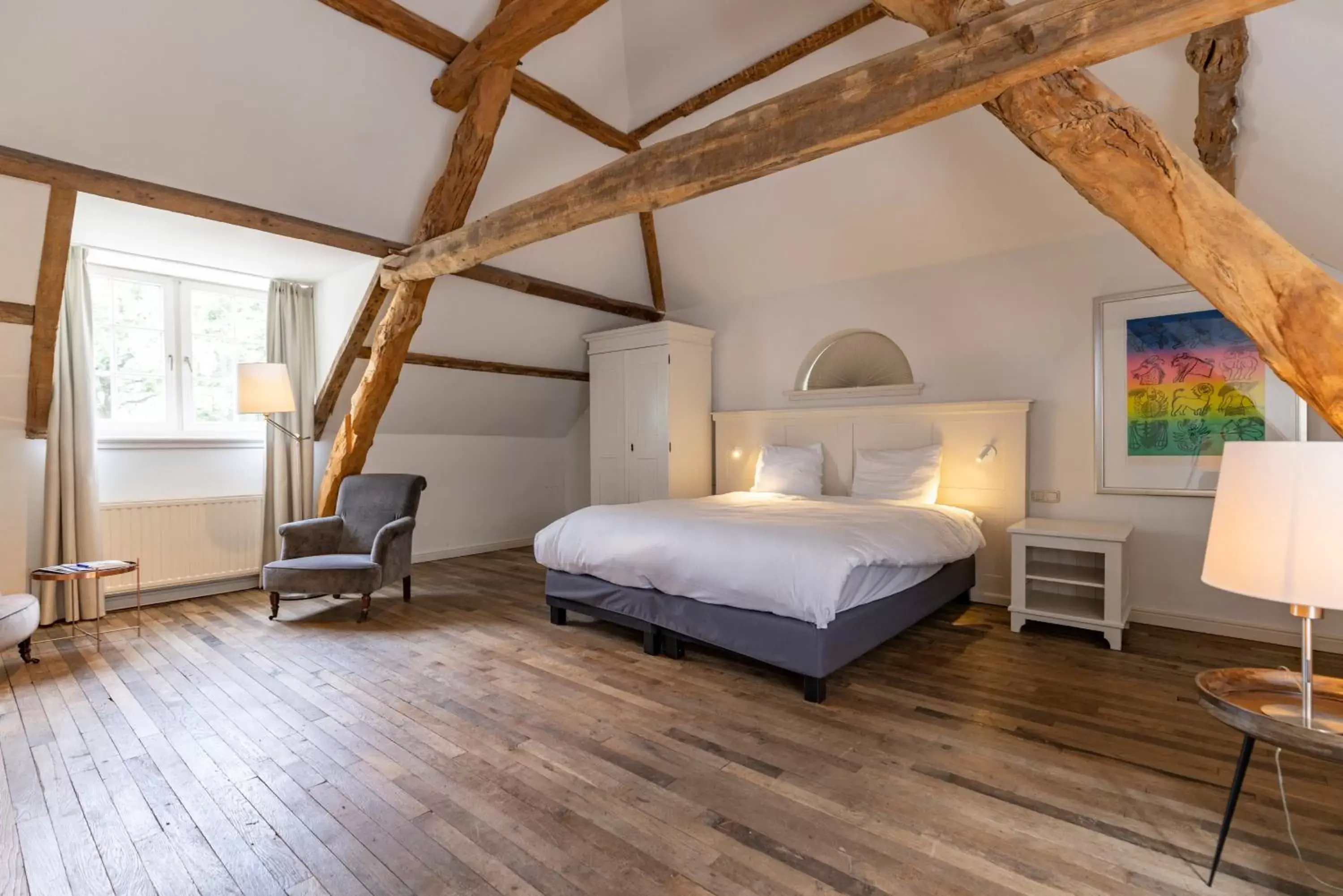 Bed in Fletcher Hotel Château De Raay