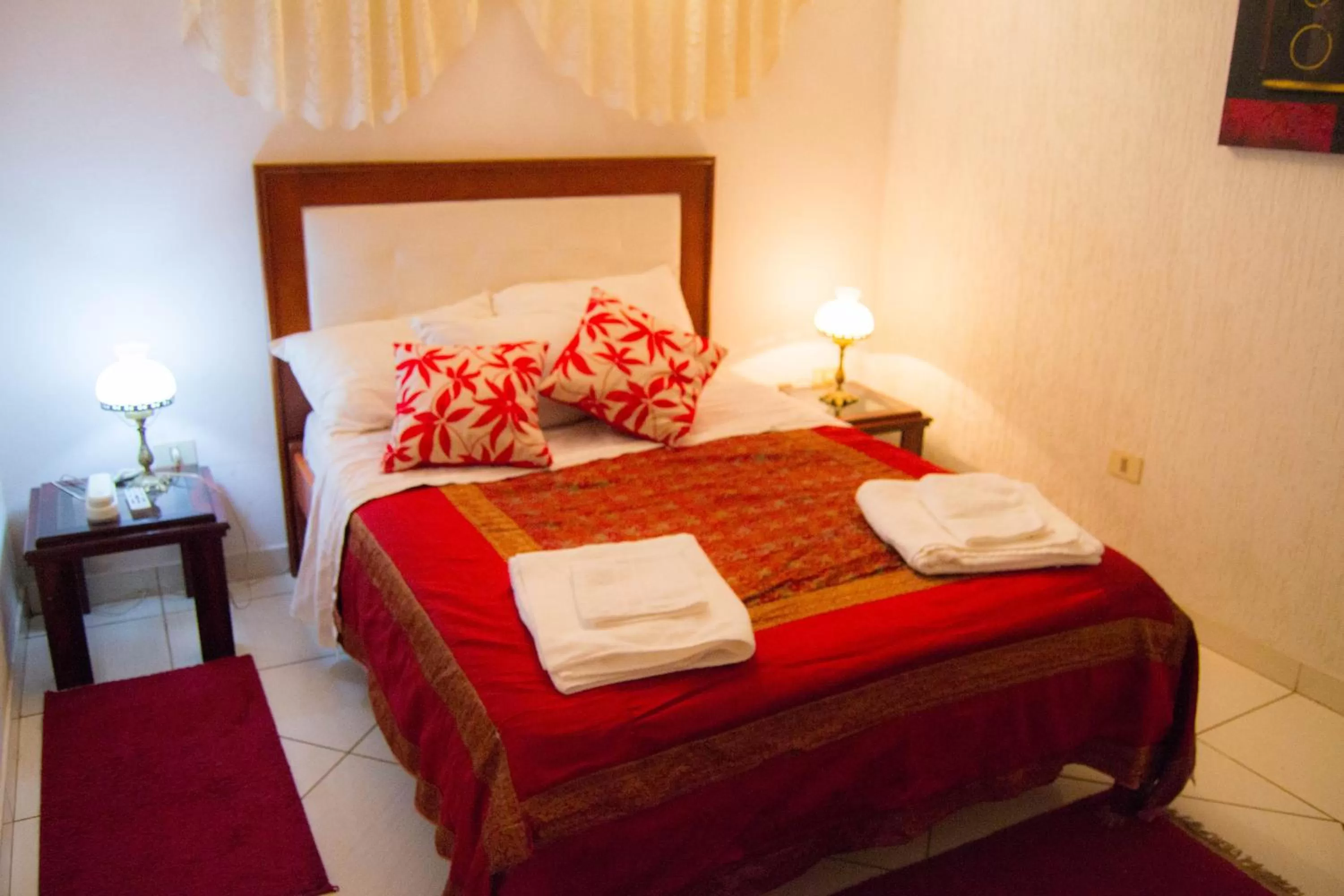 Bed in Hotel & Restaurante Guarania