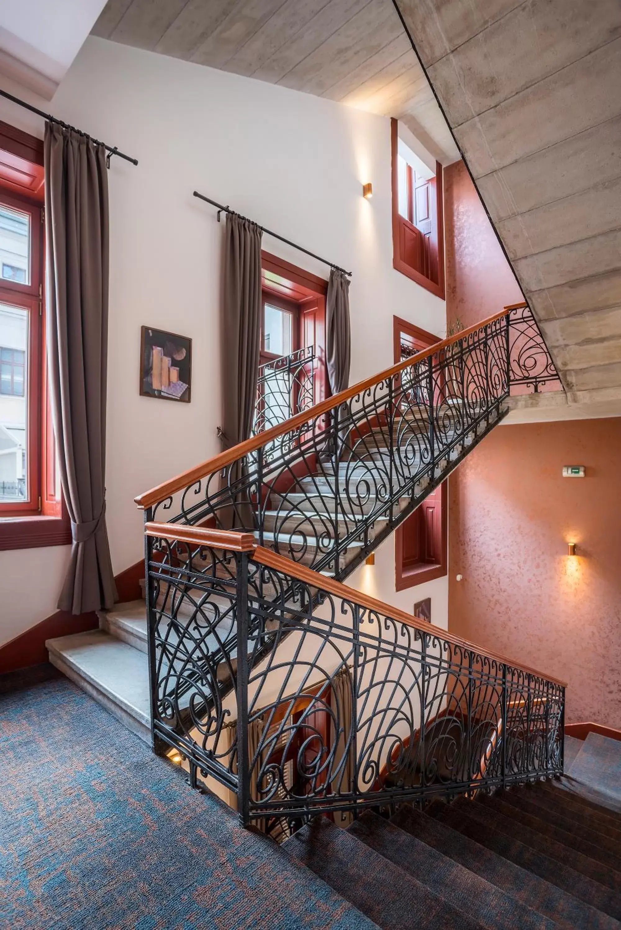 Lobby or reception in Hotel Gozsdu Court