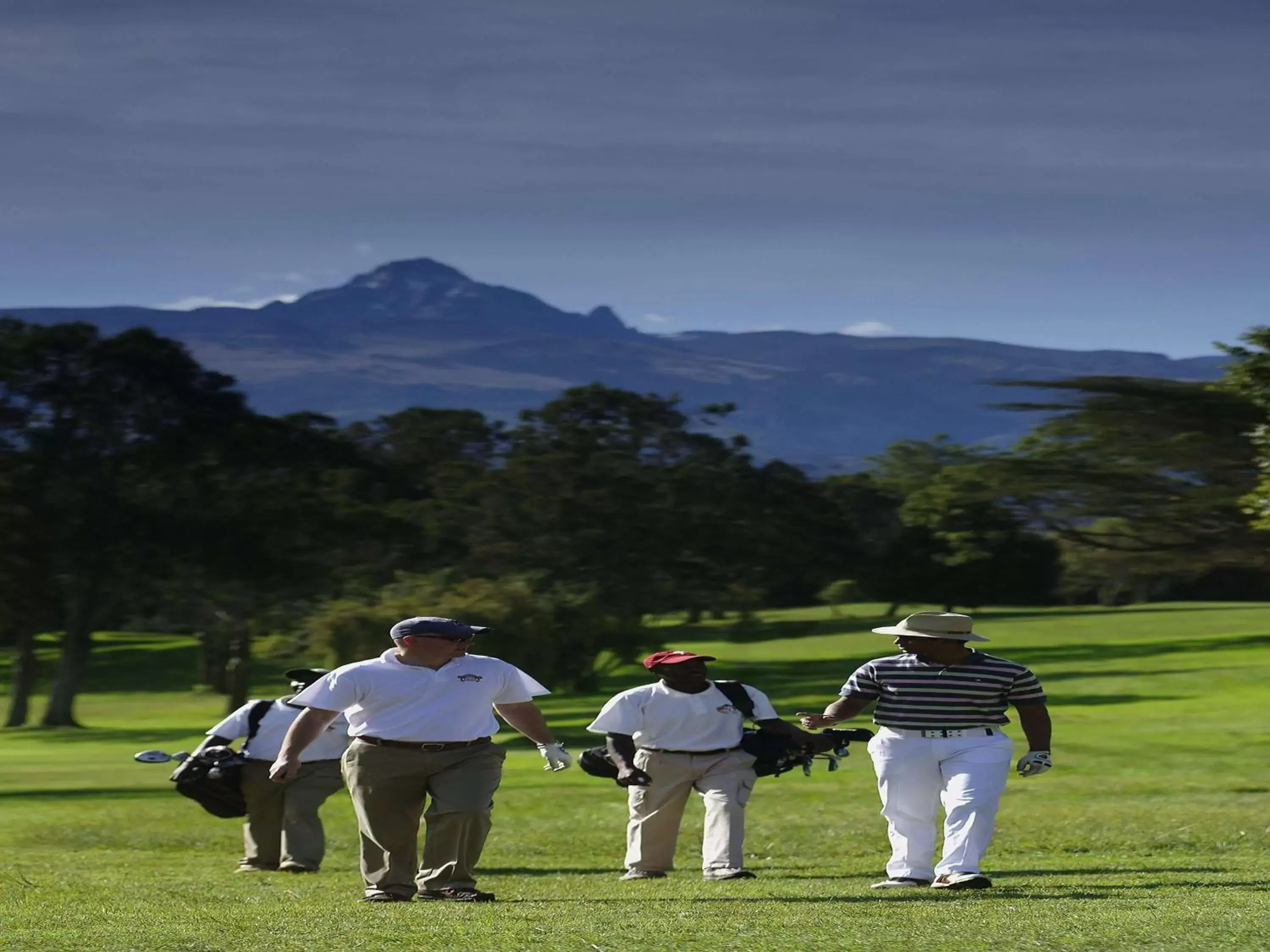 Golfcourse in Fairmont Mount Kenya Safari Club