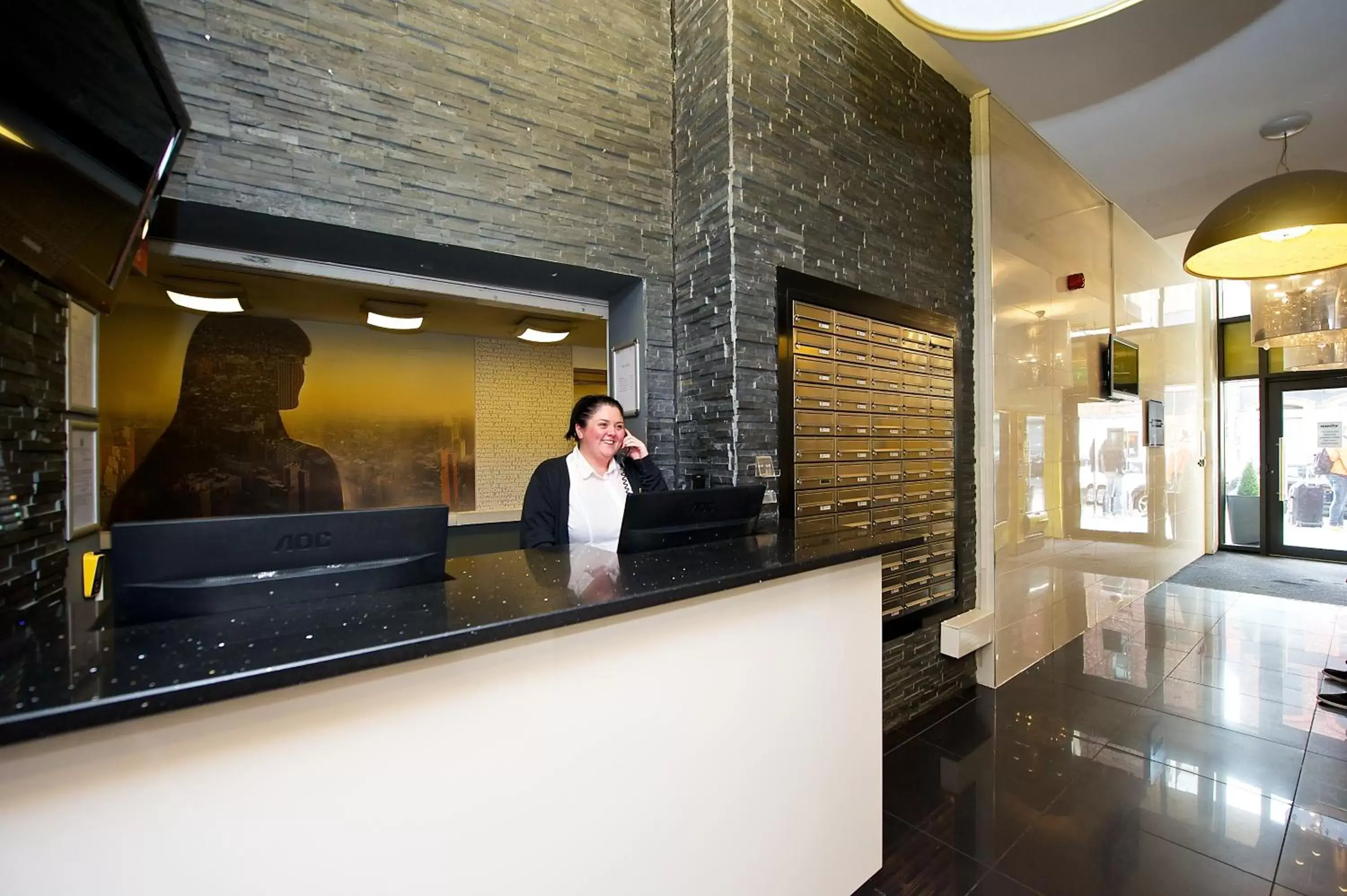 Lobby or reception, Staff in Staycity Aparthotels Liverpool City Centre