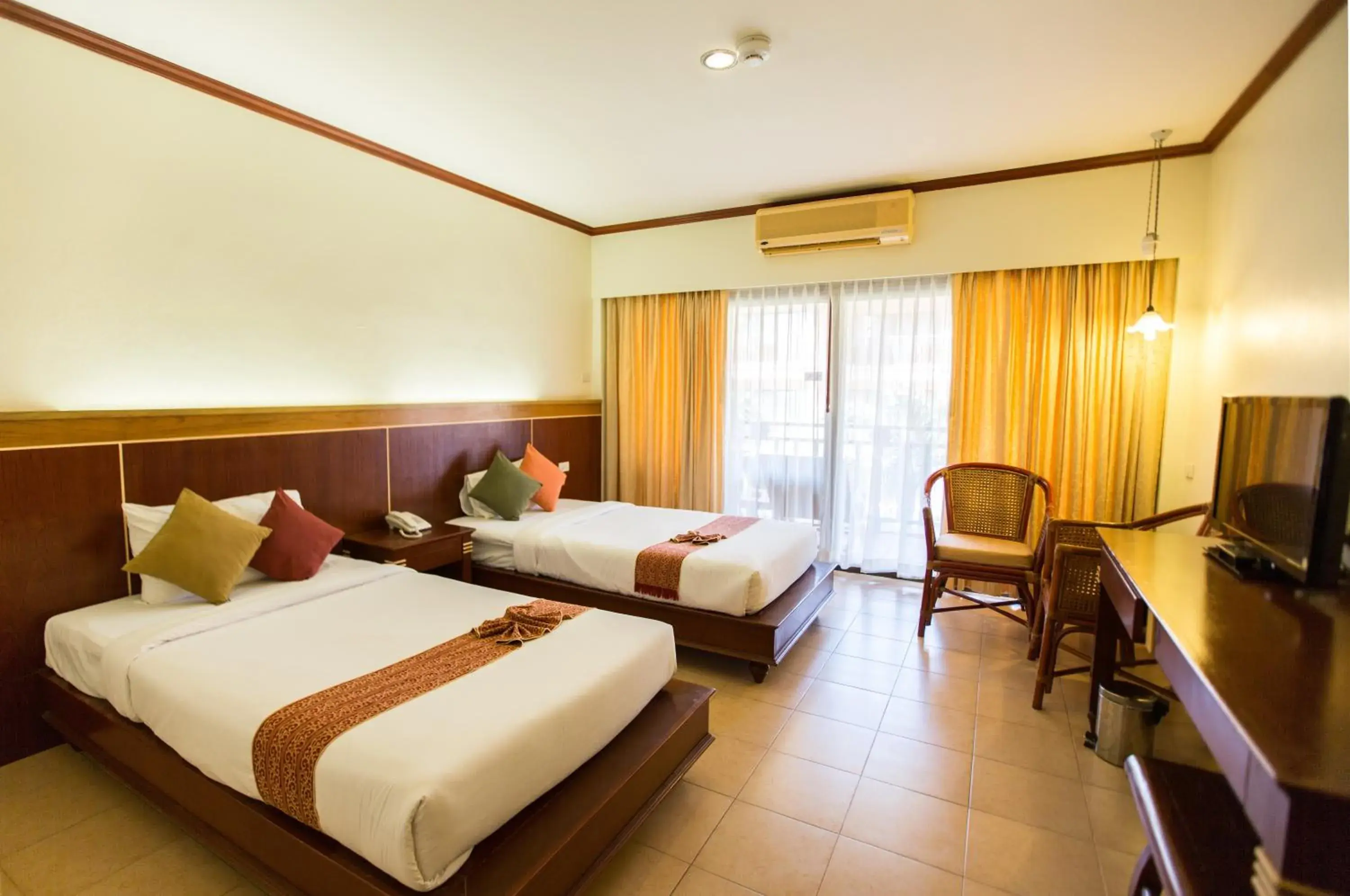 Bed in Lanta Casuarina Beach Resort - SHA Plus