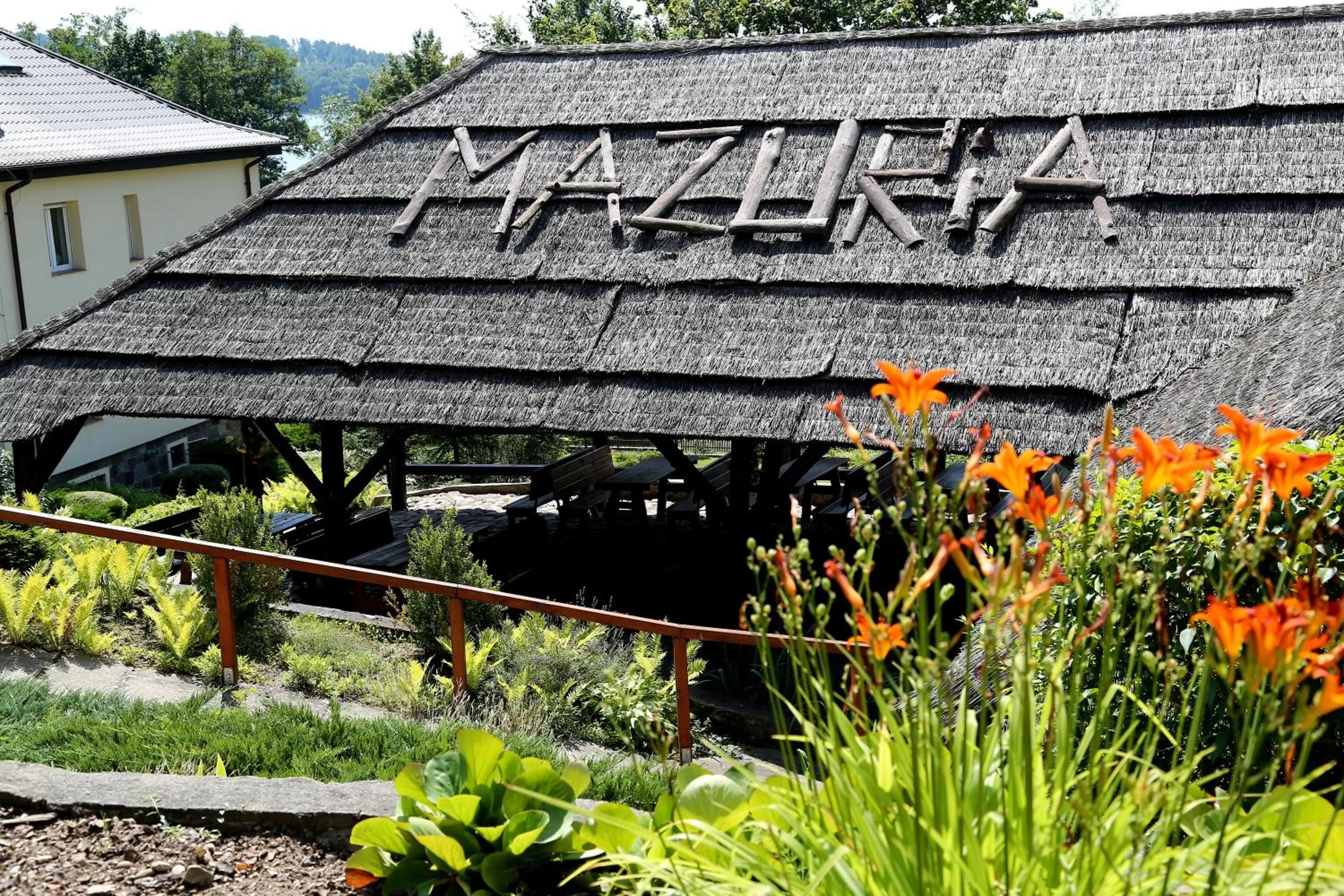 BBQ facilities in Hotel Mazuria Country & SPA