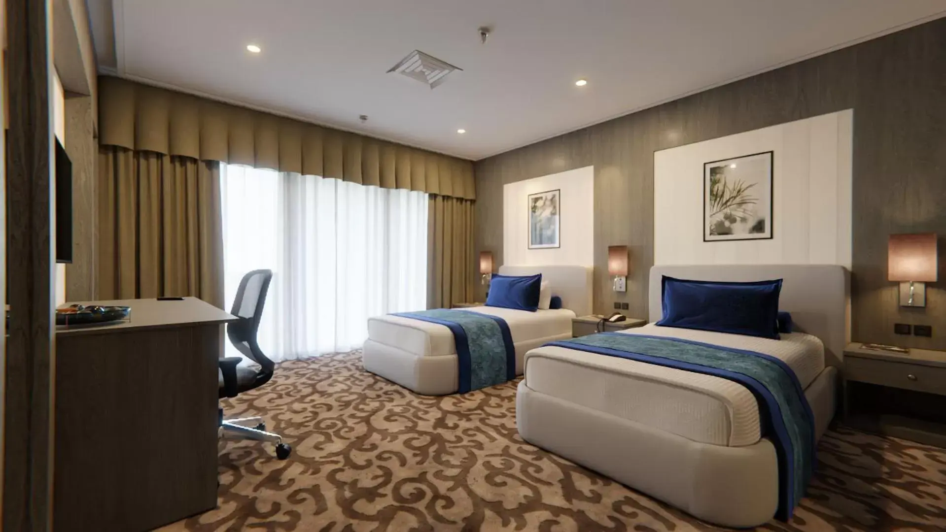 Bedroom in Al Hamra Hotel Kuwait
