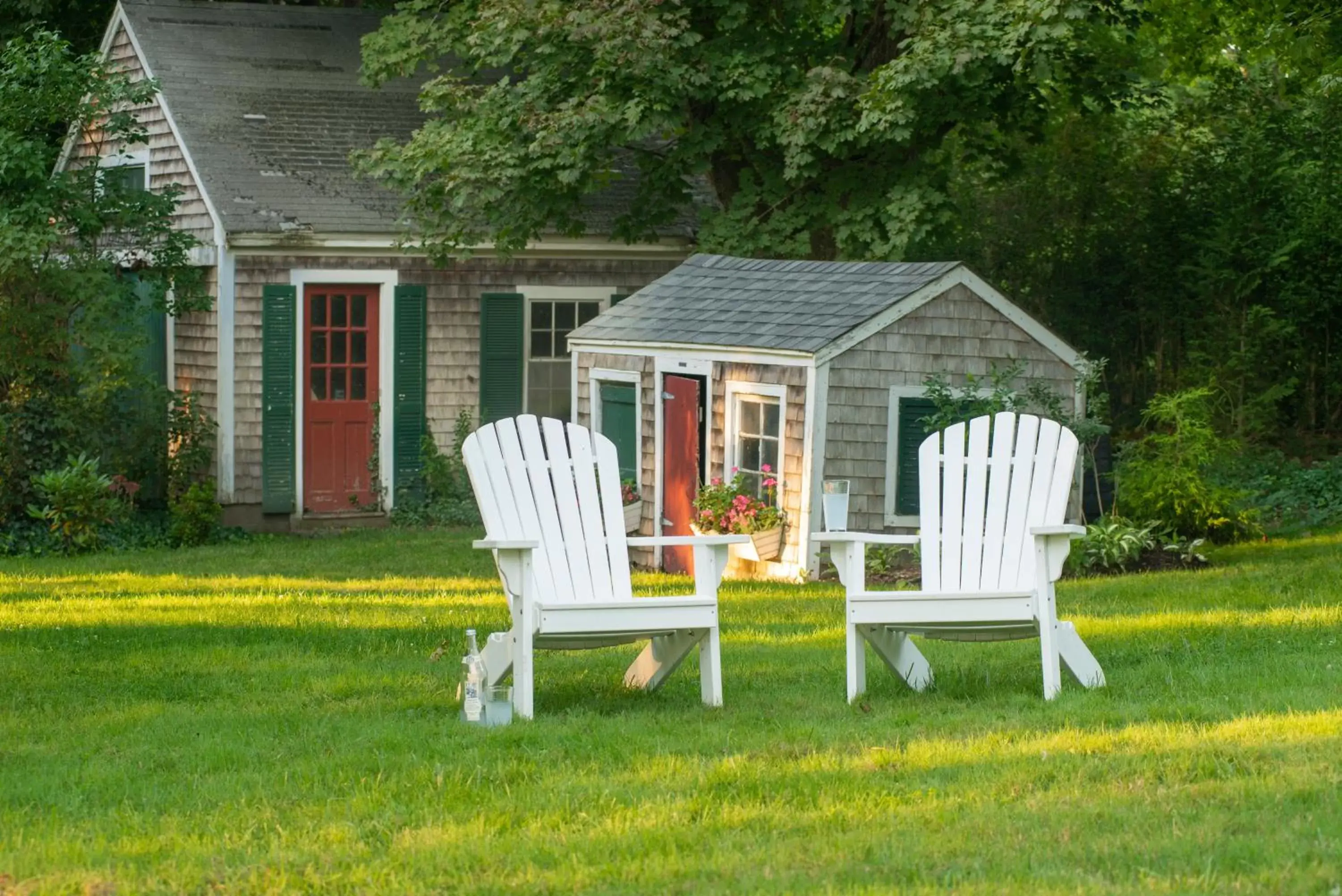 Garden in Village Inn