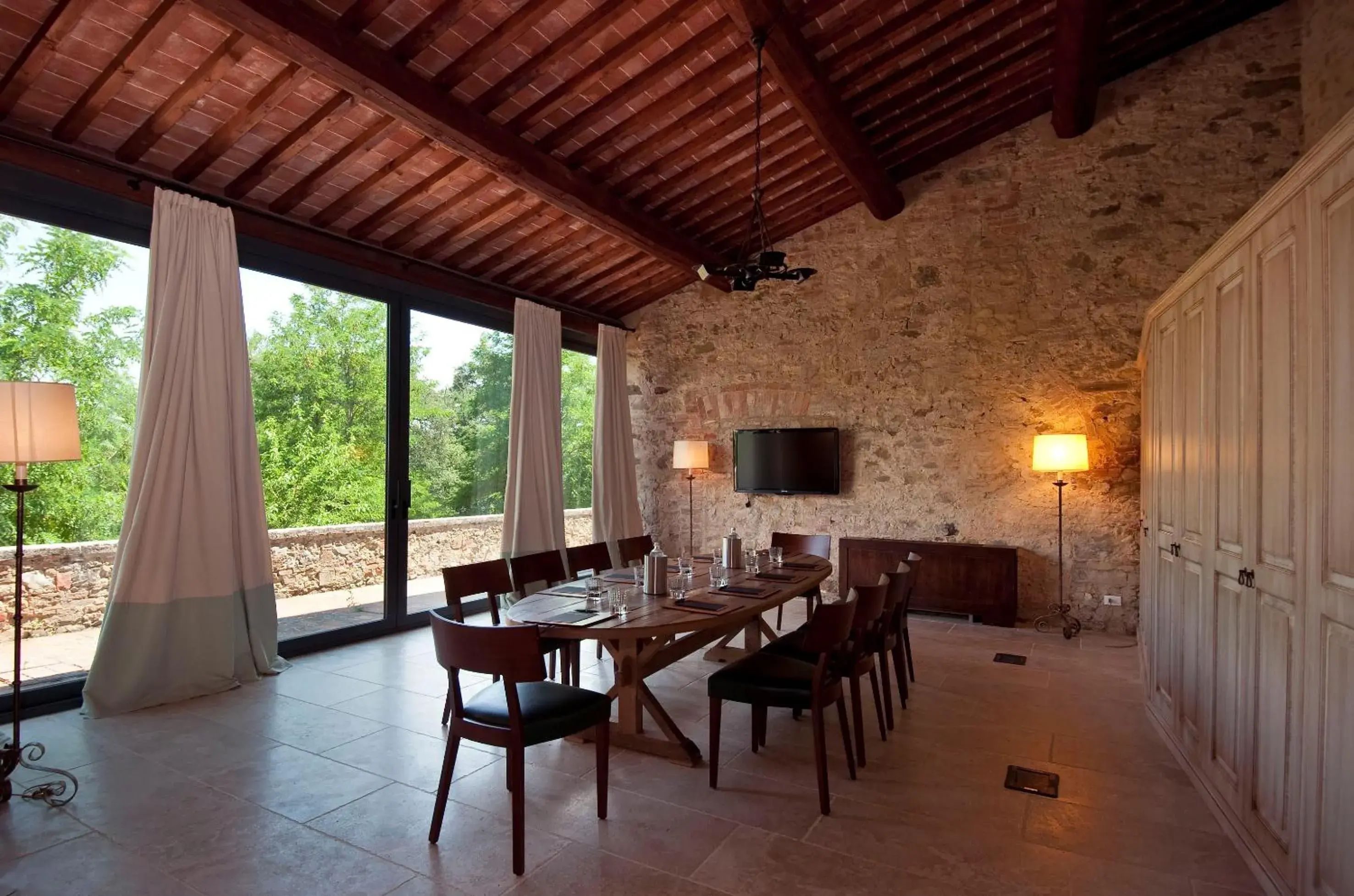 Dining Area in Castel Monastero - The Leading Hotels of the World