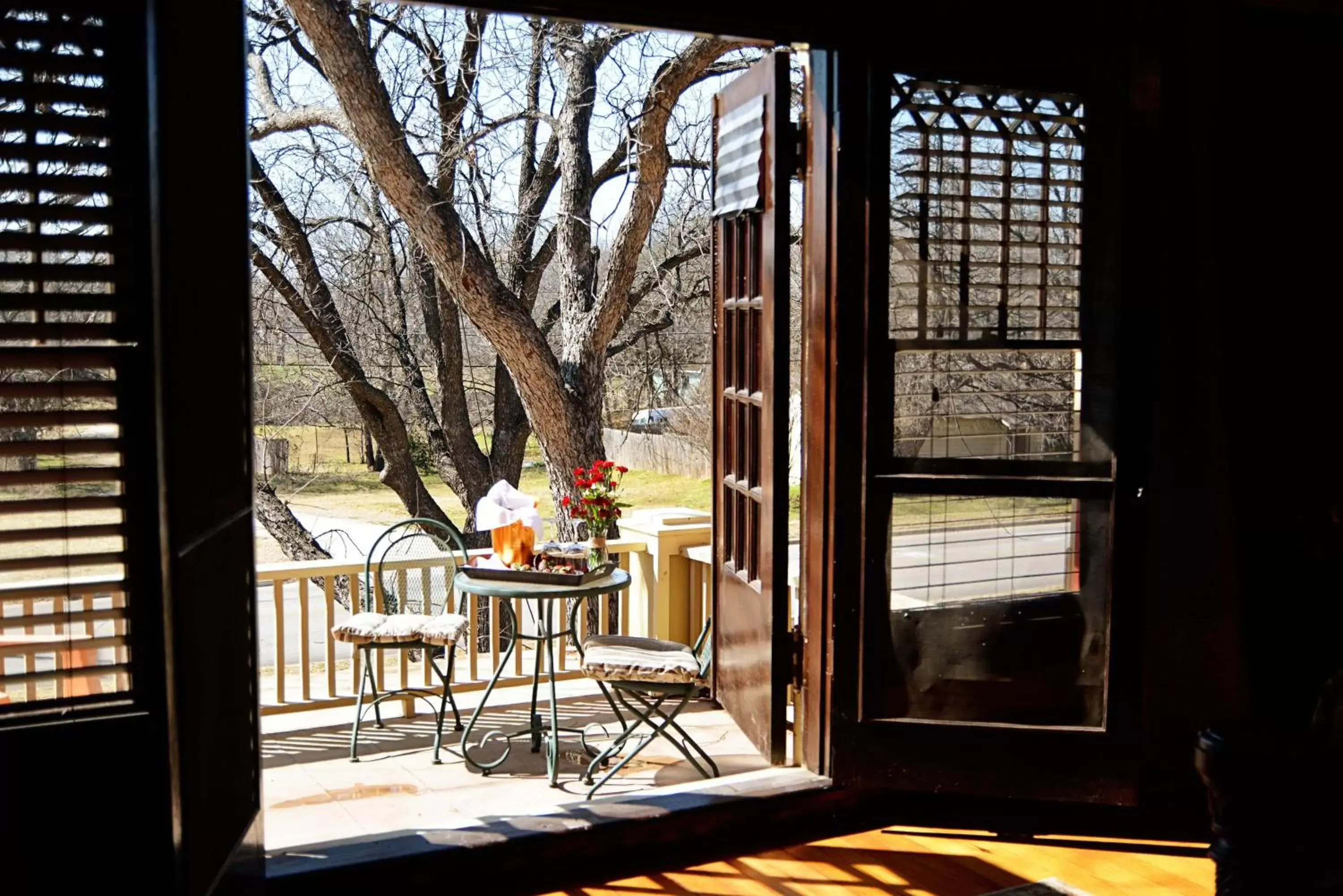 Bedroom in Iron Horse Inn