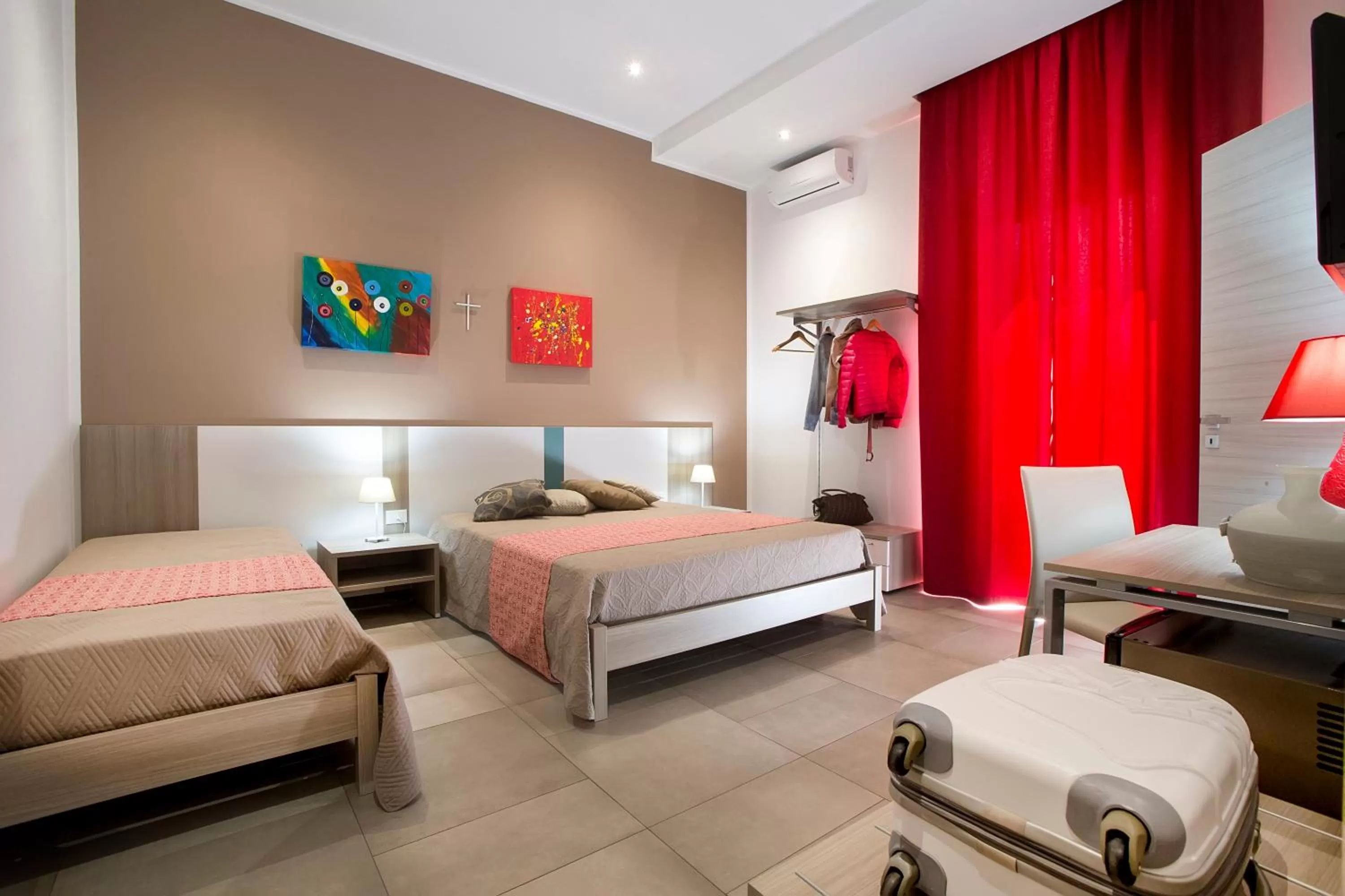 Bedroom, Bed in La Rocca Scavata