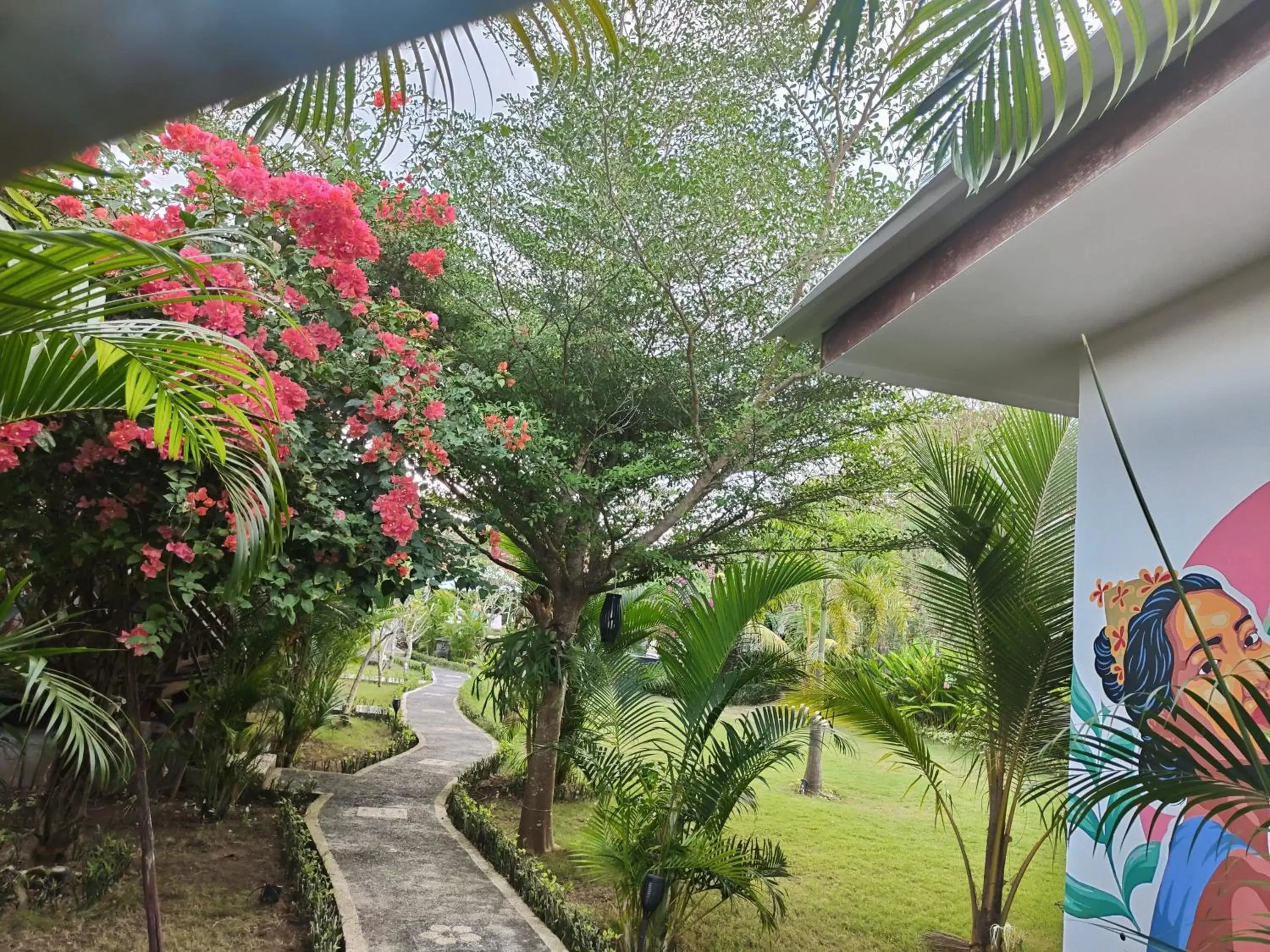 Garden in Mamamia Island Villa